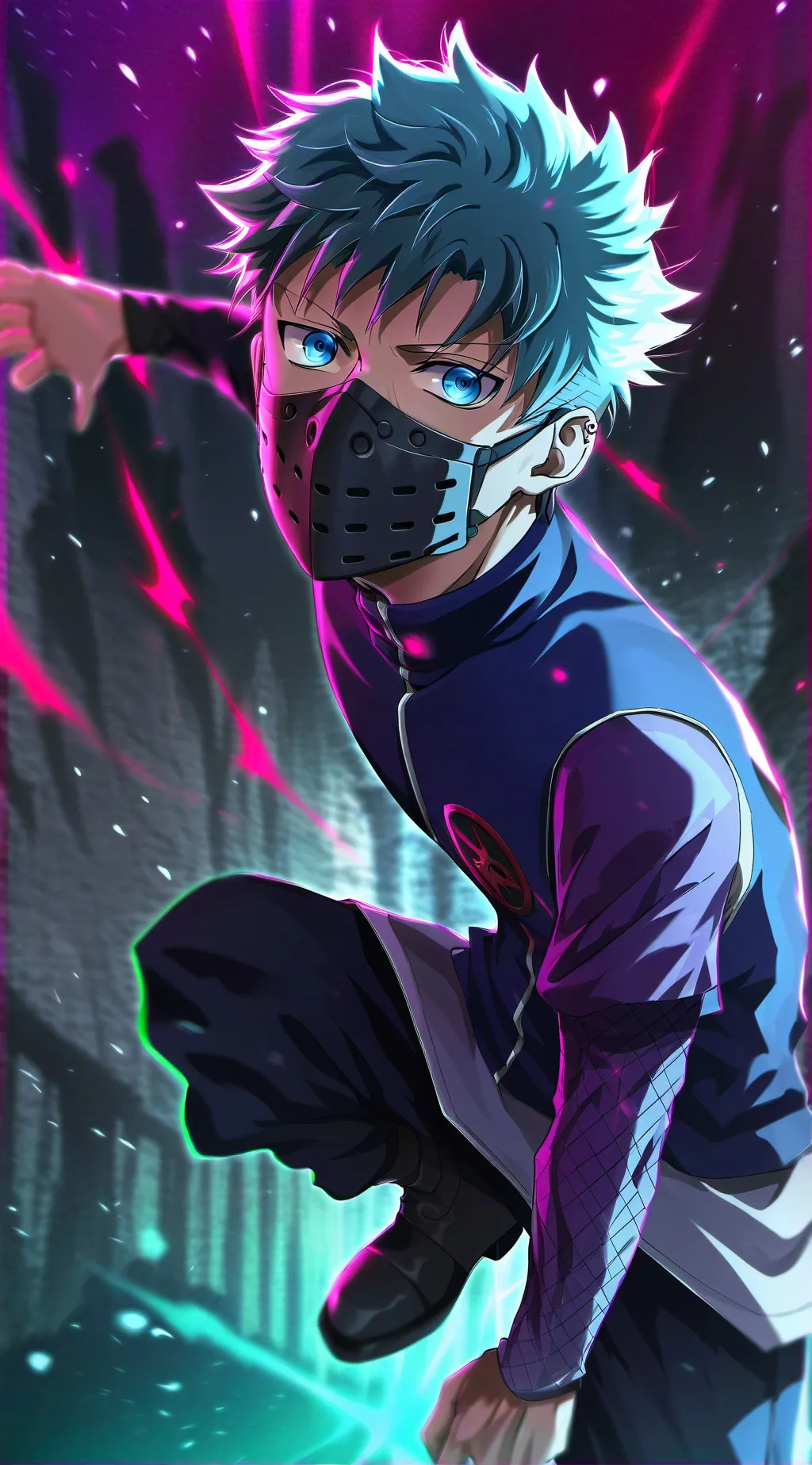 ai character: poliamor en jjk background