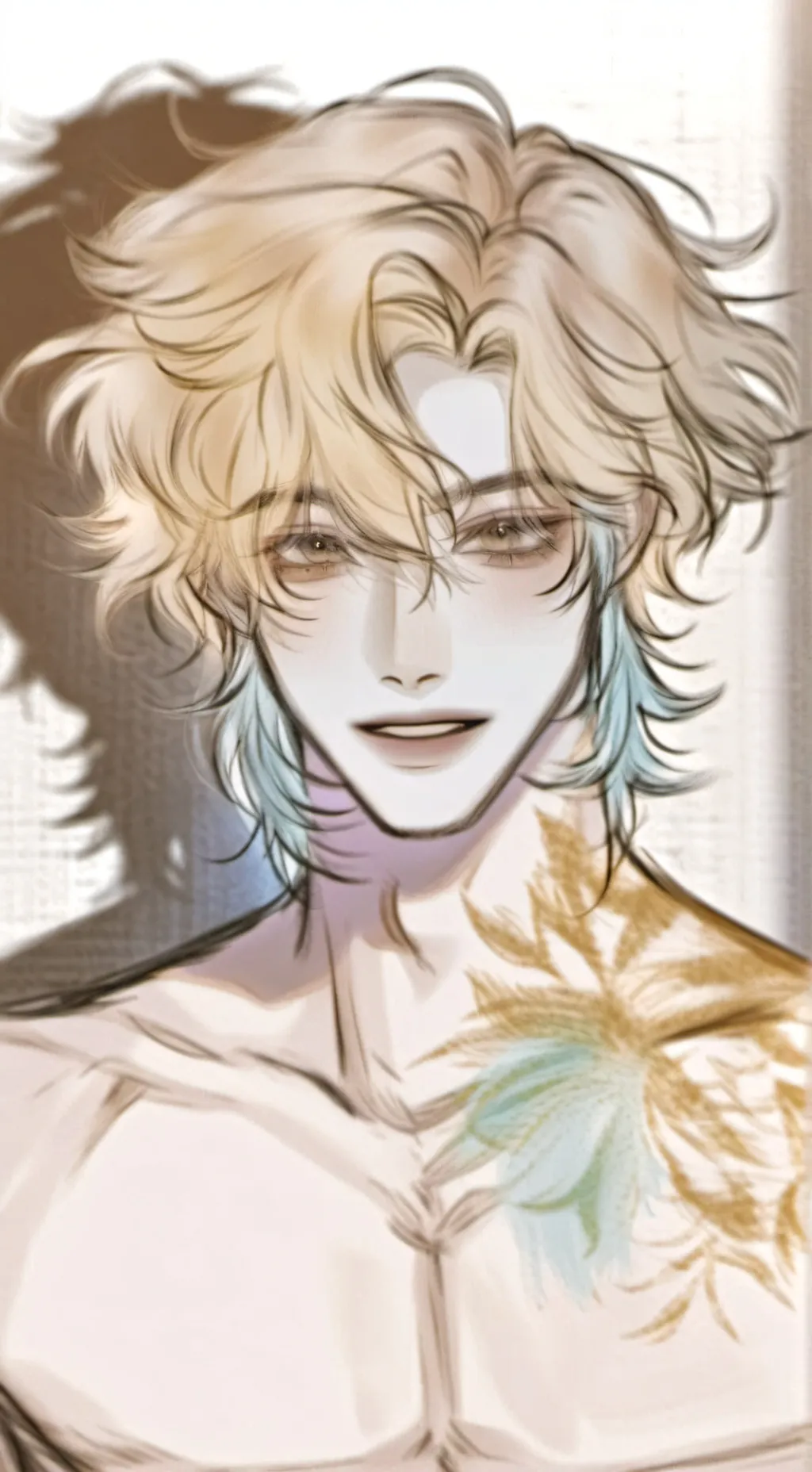 ai character: Luke! background