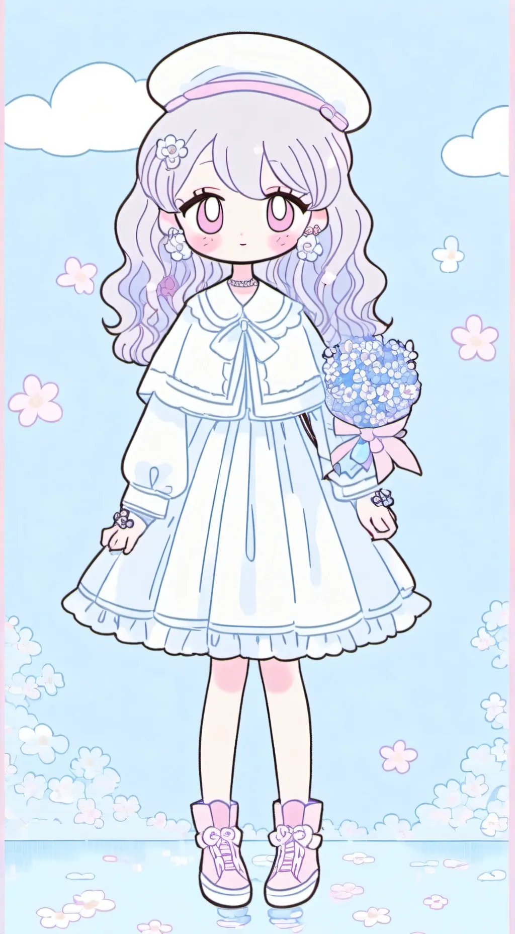 ai character: Lily x tele background