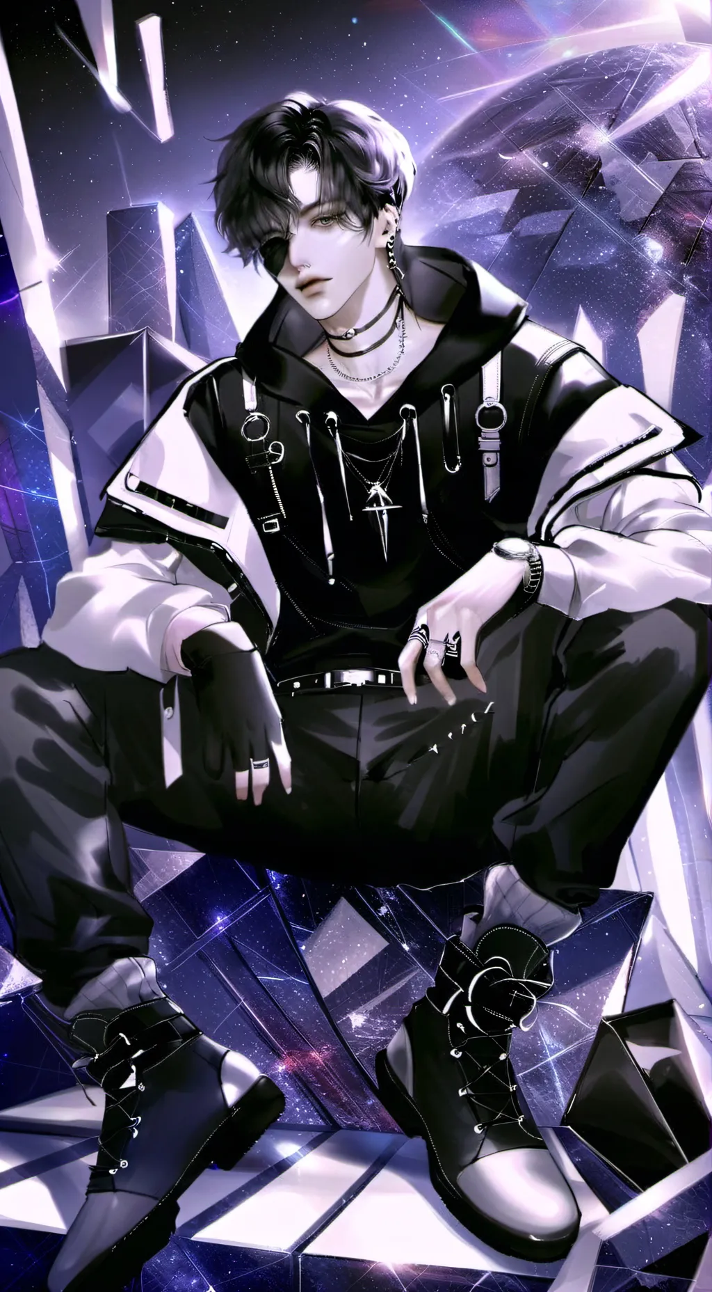 ai character: Bsd background