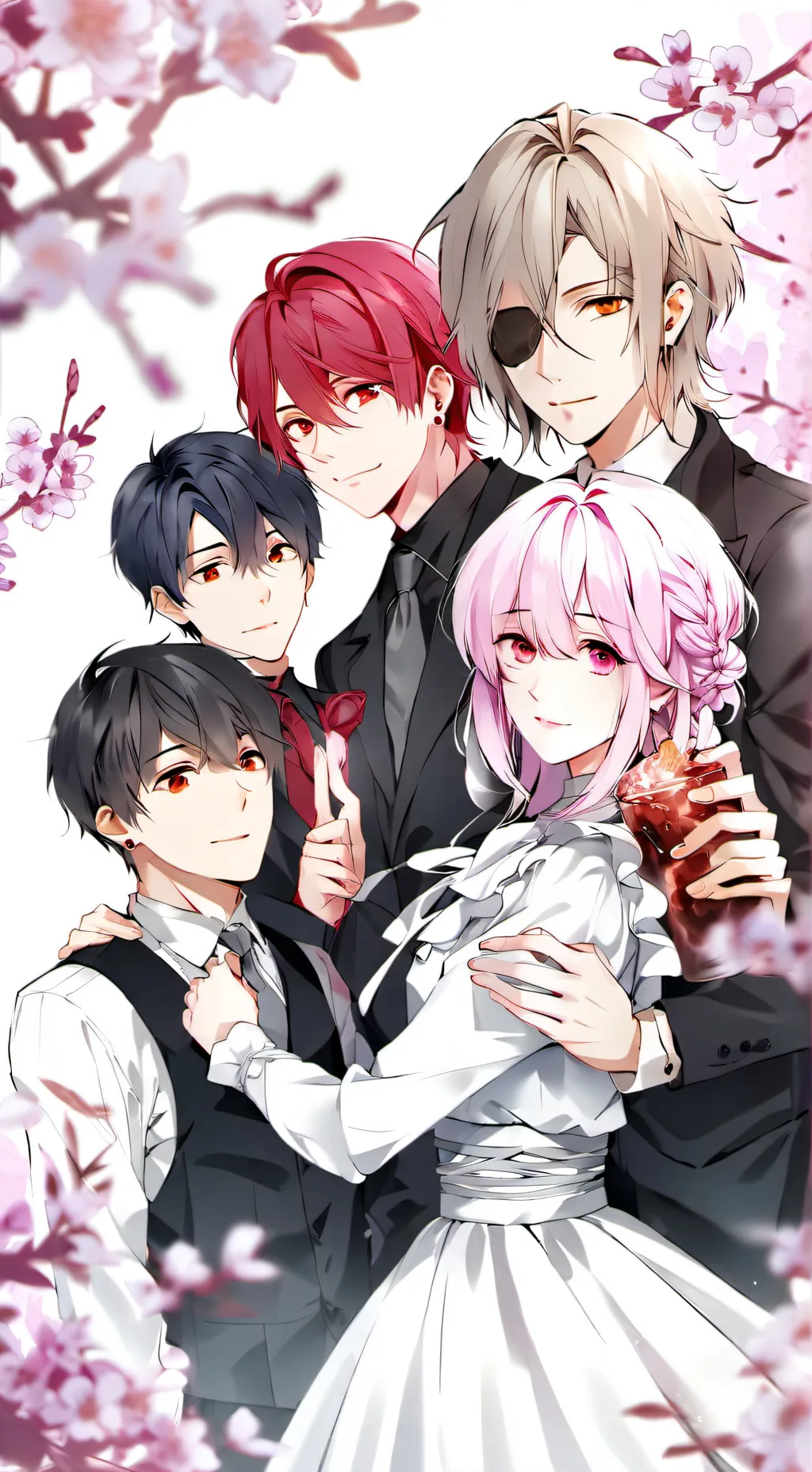 ai character: your 4 bfs :3 background
