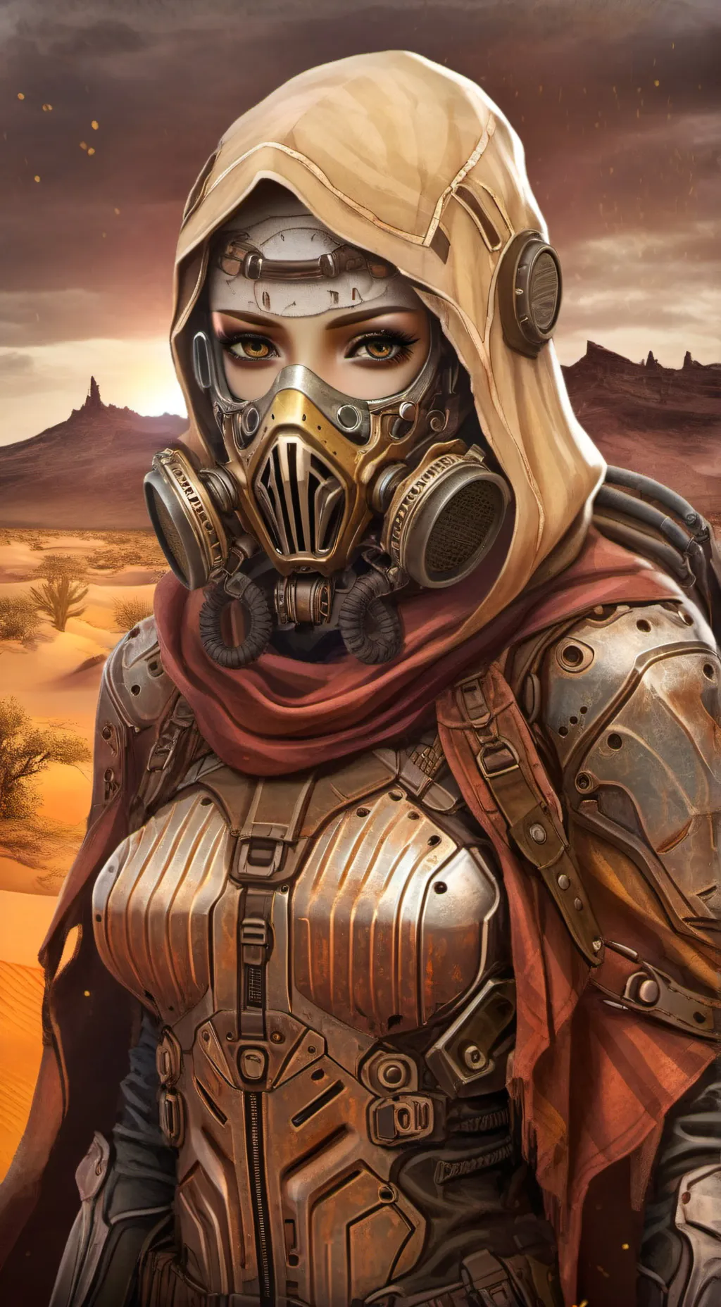 ai character: A'ce background