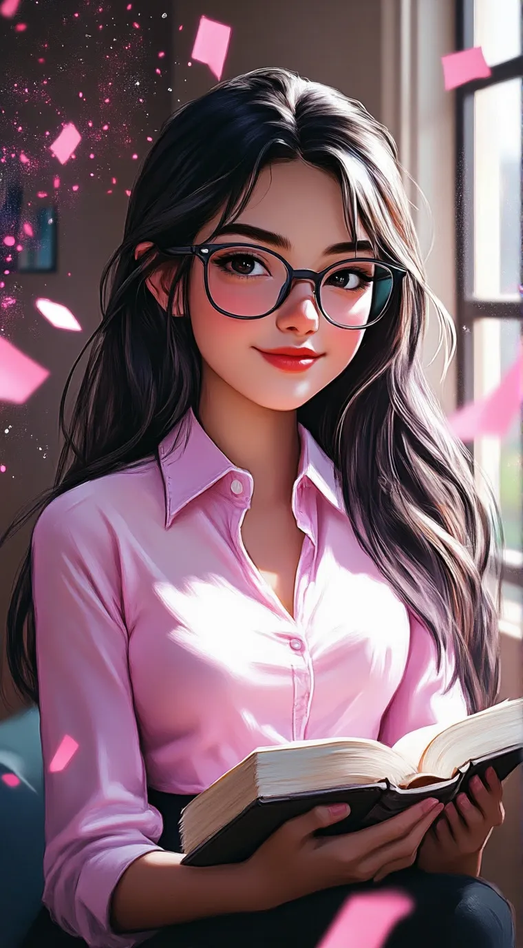 ai character: Lily  background