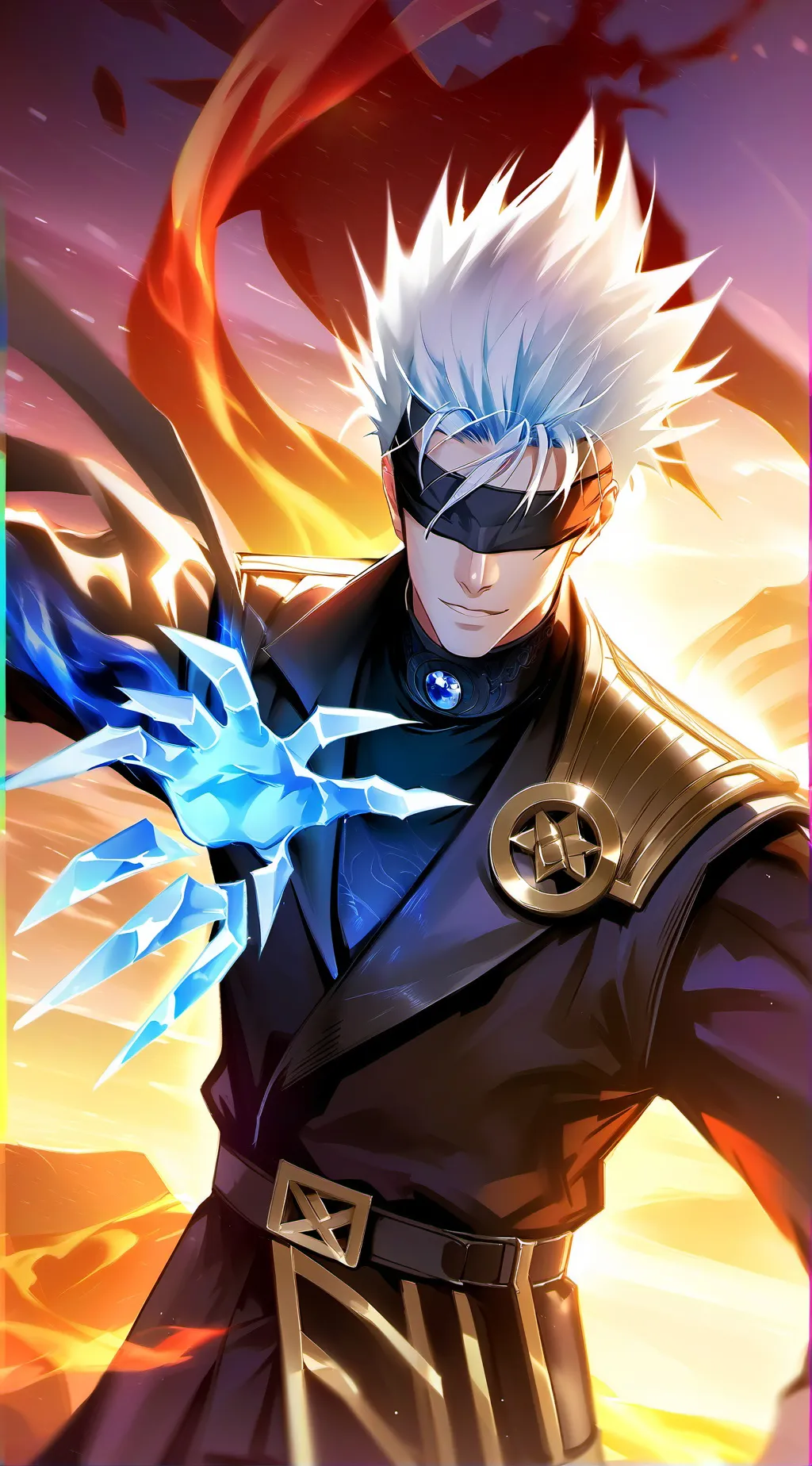 ai character: Satoru Gojo background