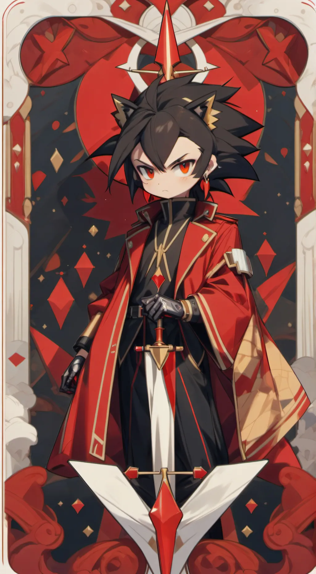 ai character: Sonadow  background