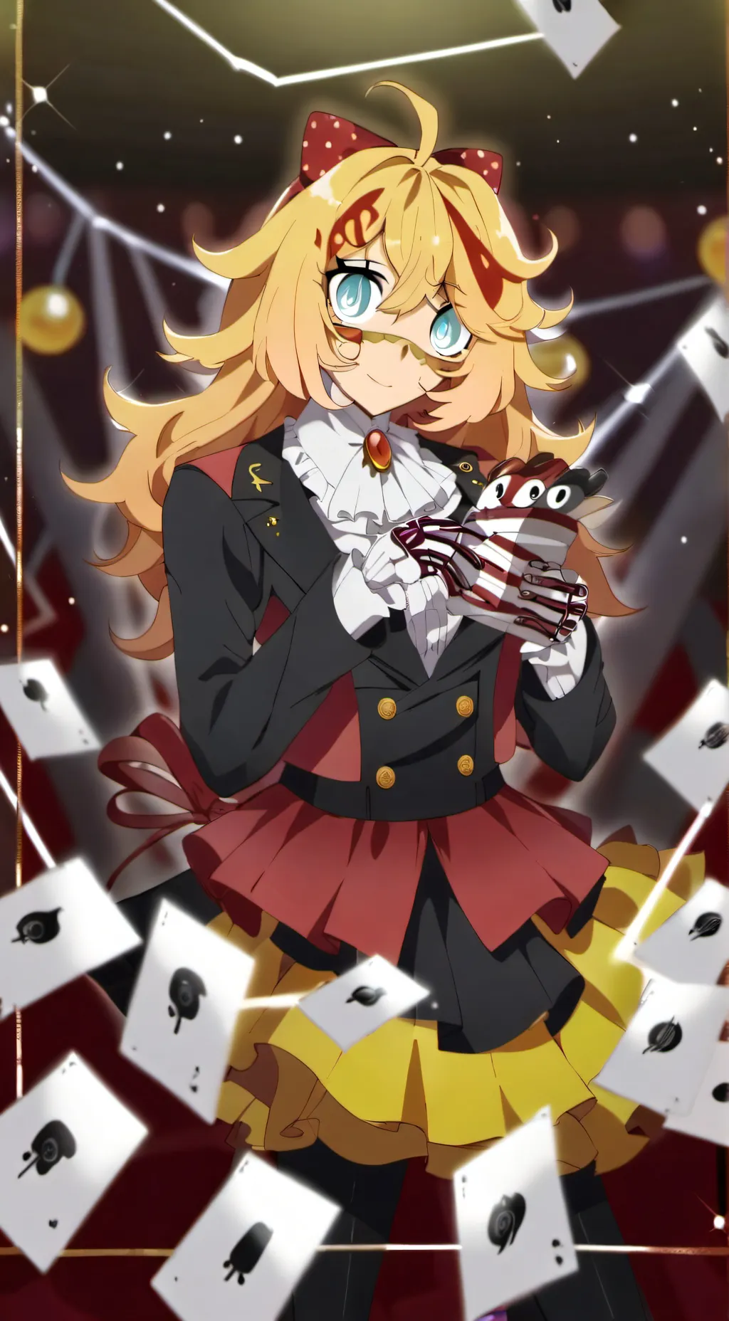 ai character: fnia r63 virus background