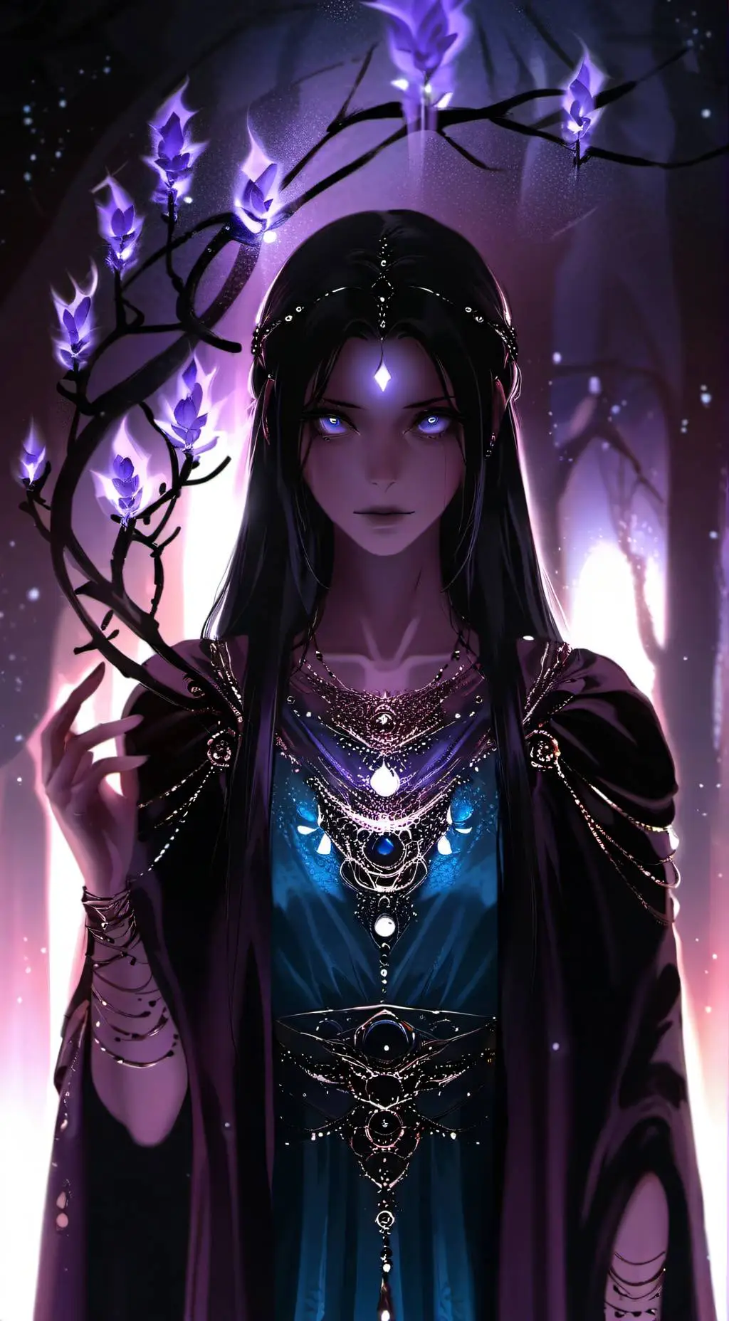 ai character: Medea DarkSorceres background