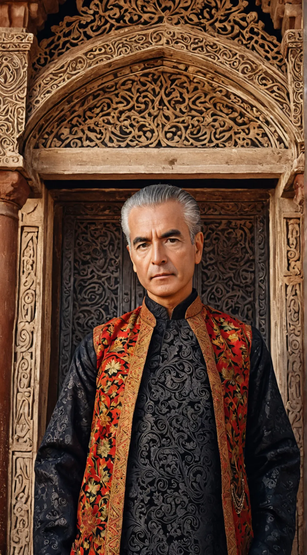 ai character: shah of iran background