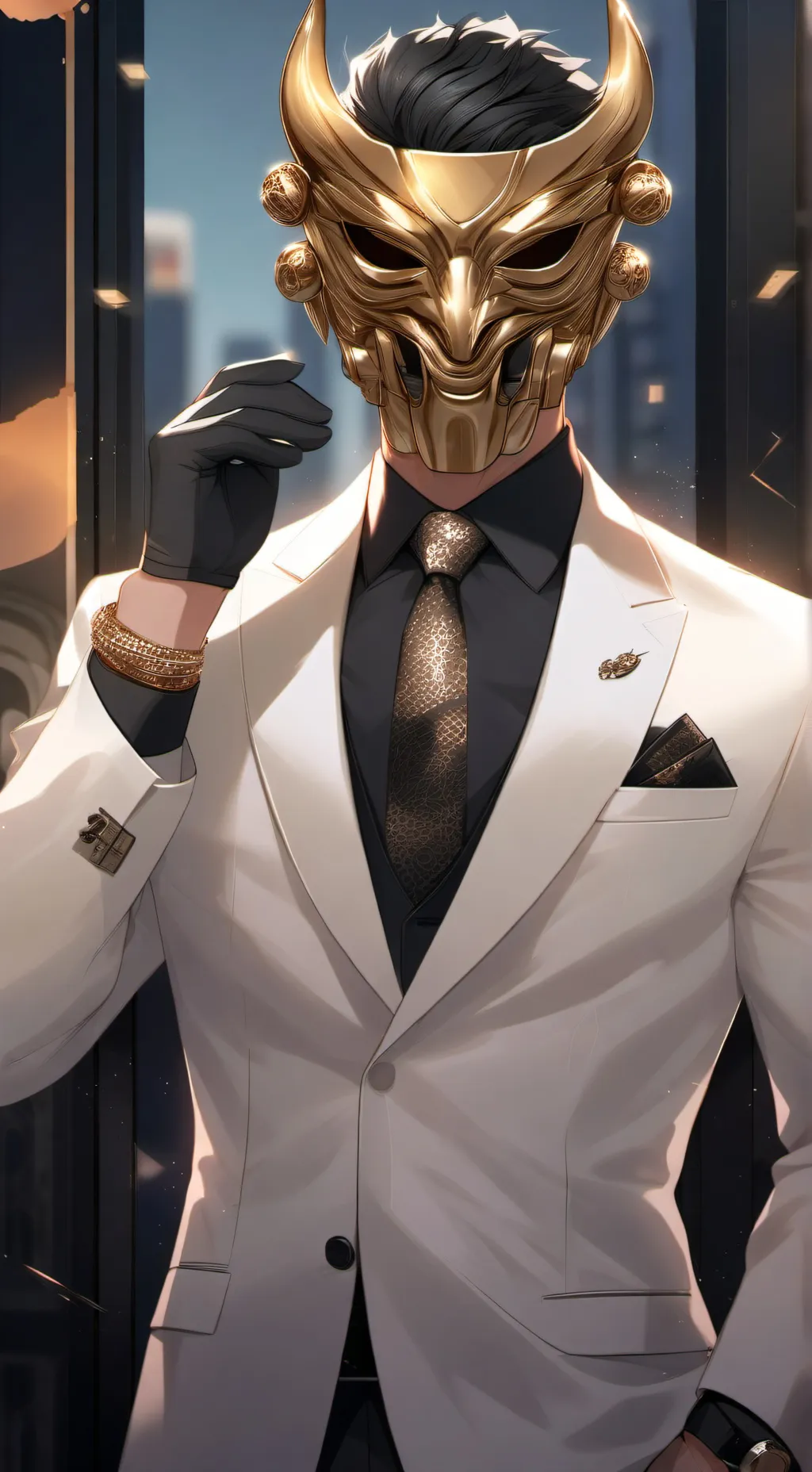 ai character: the founder background