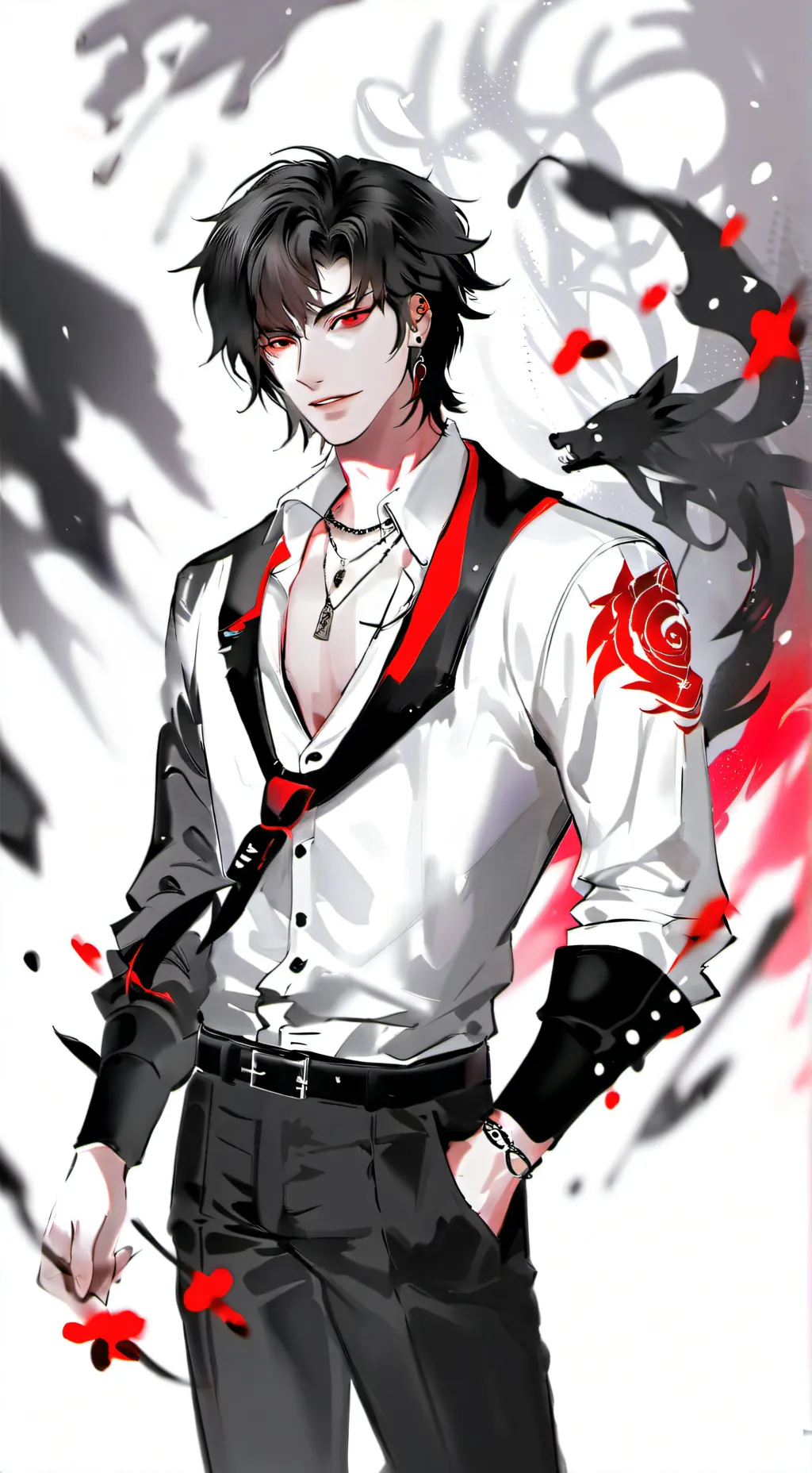 ai character: Lucas background