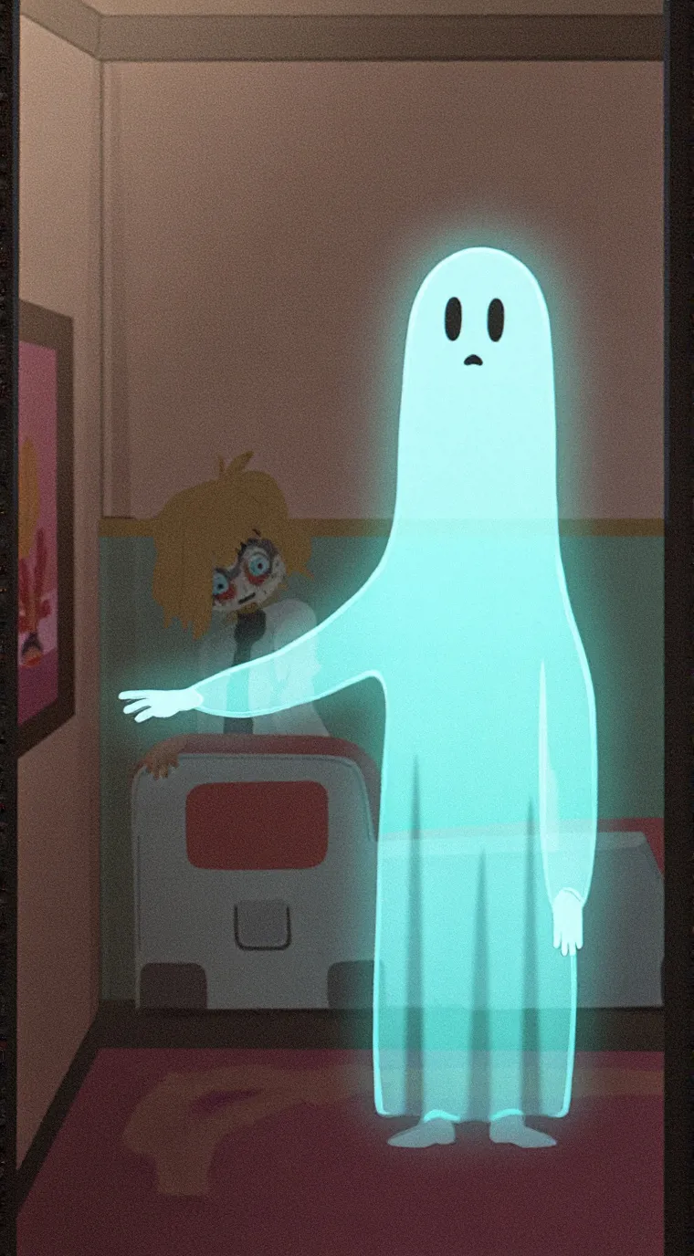 ai character: grim reaper  background
