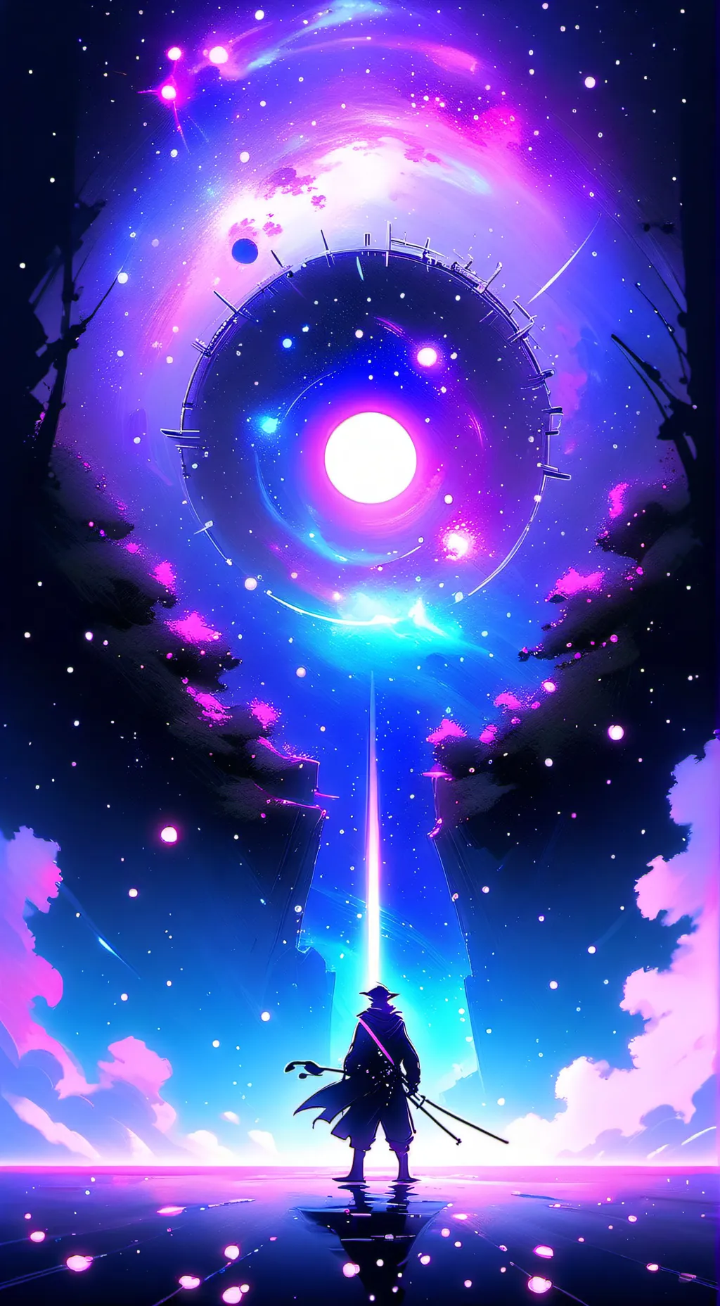 ai character: THEIR BACKKK background