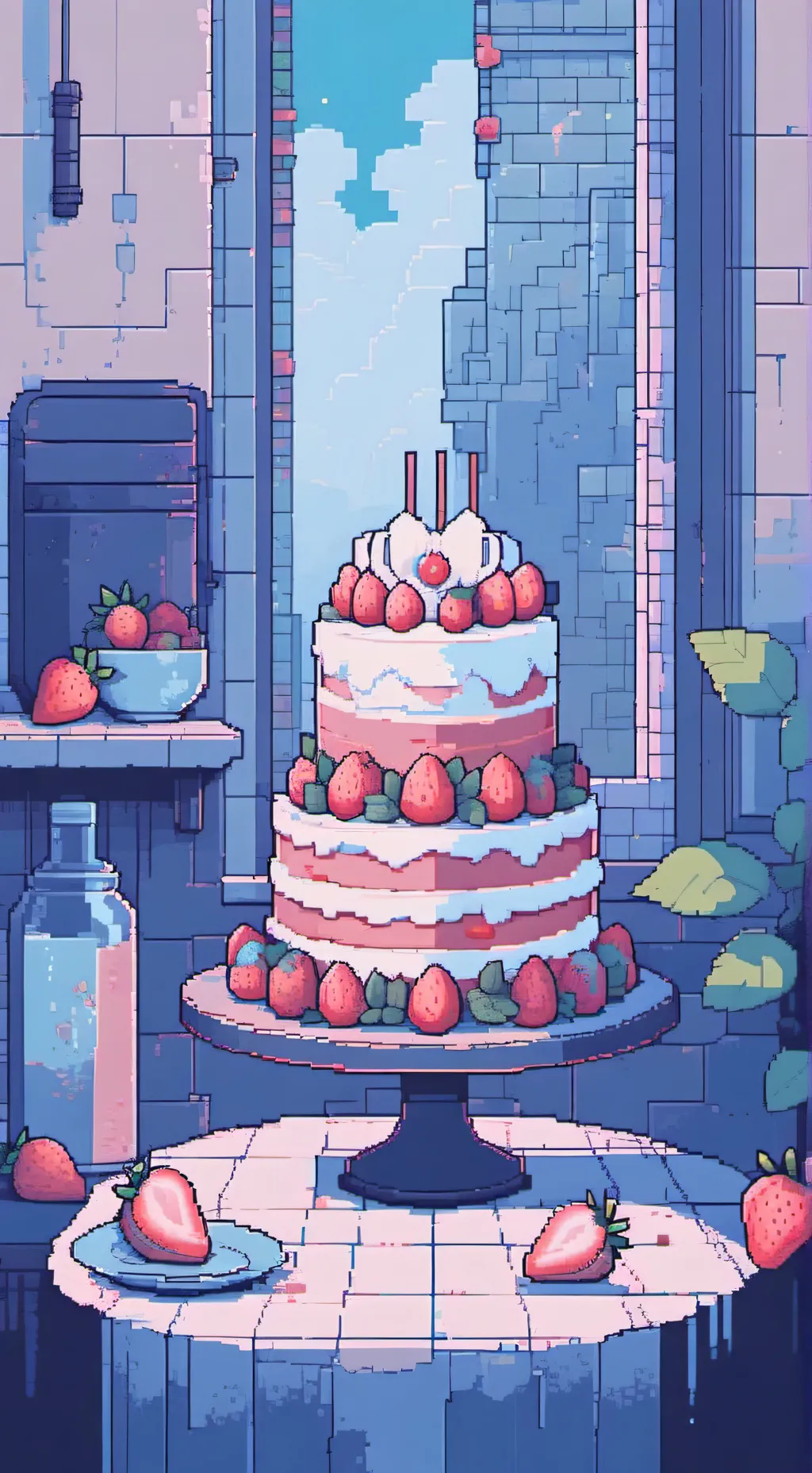 ai character: Sprouts world!  background