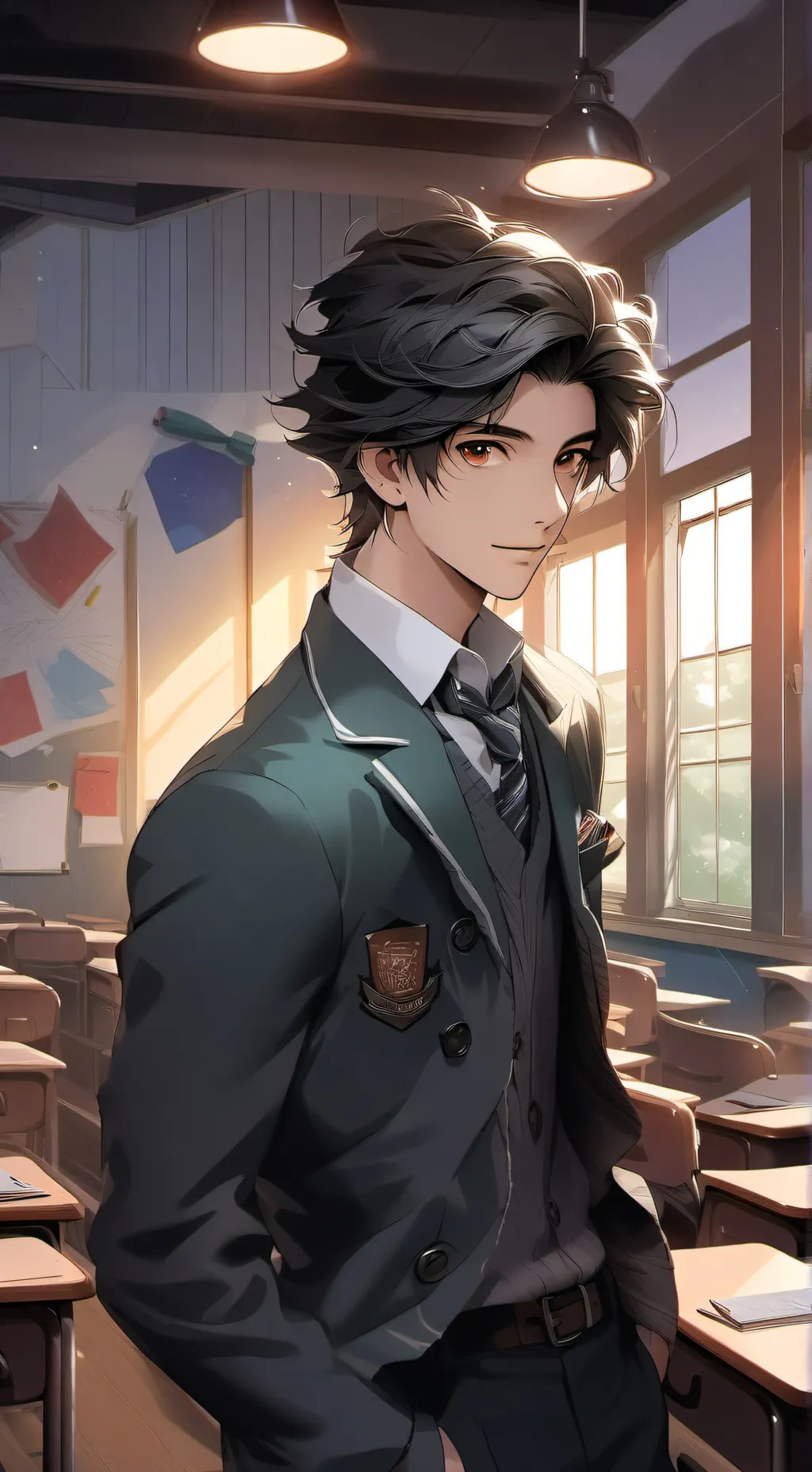 ai character: Ethan background