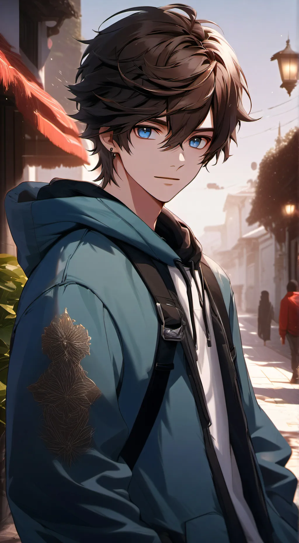 ai character: Takumi background
