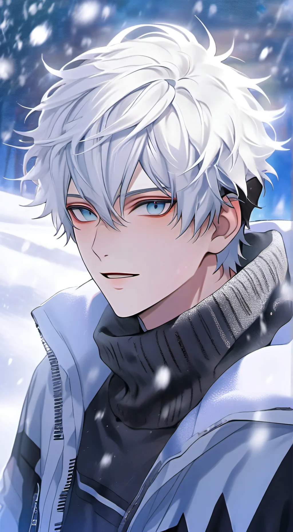 ai character: Enfocar background