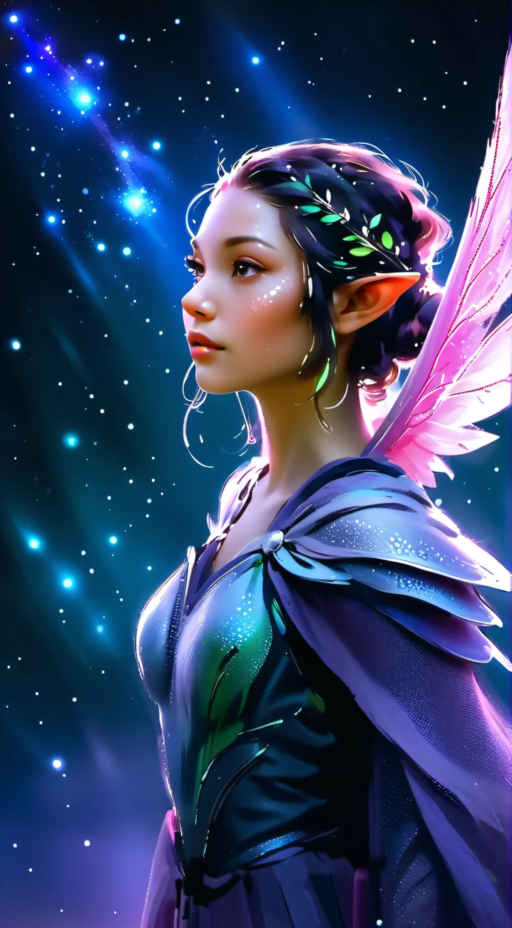 ai character: Mira background