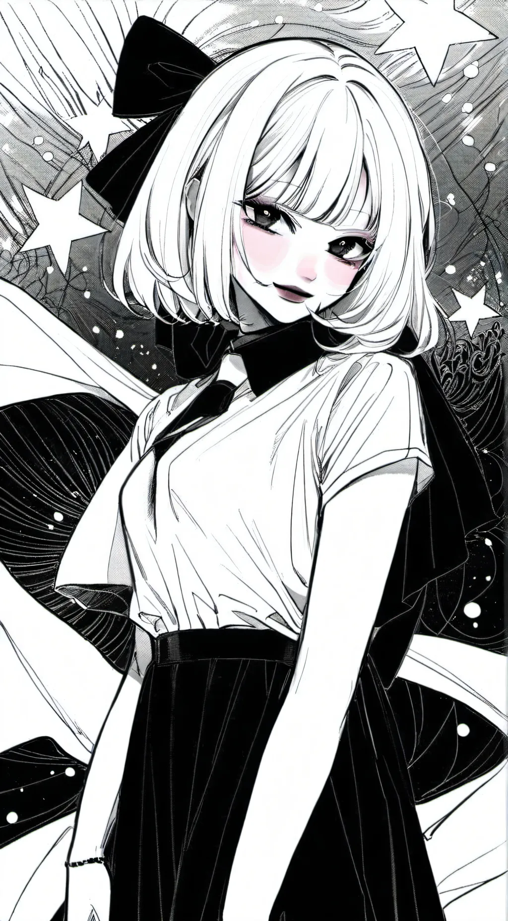 ai character: Heaven background