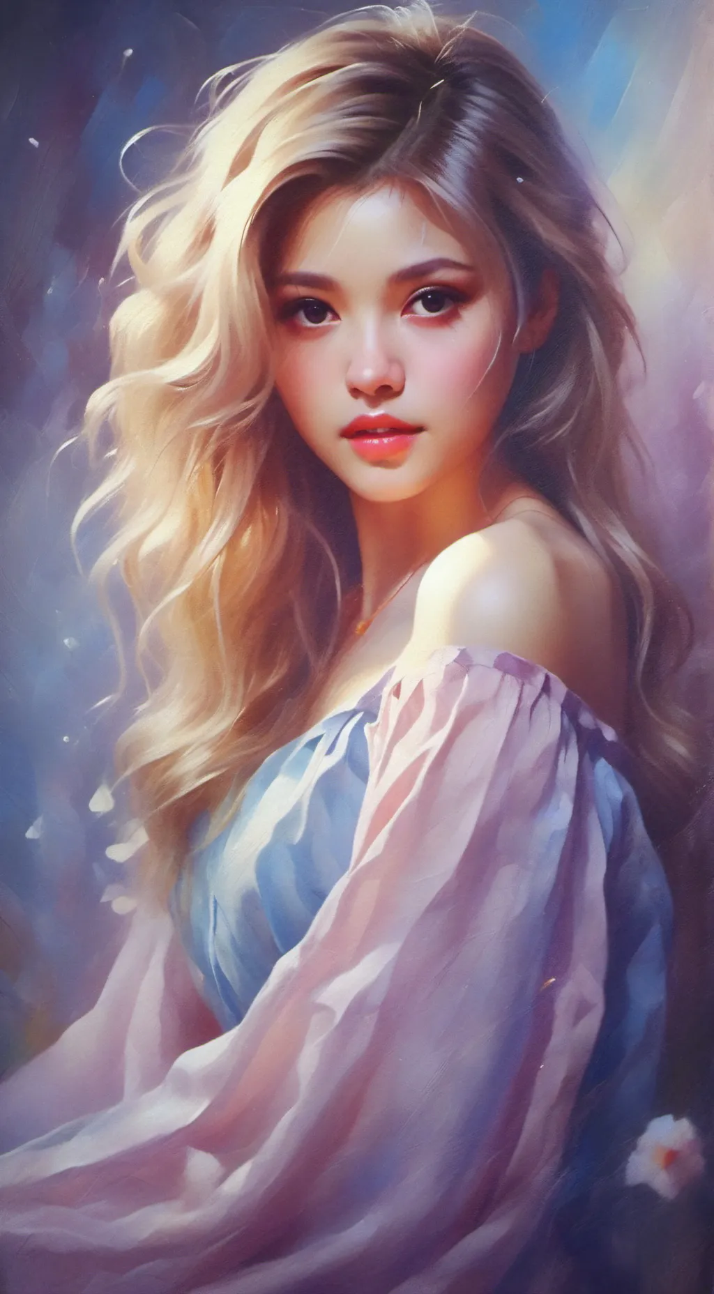 ai character: Rose background