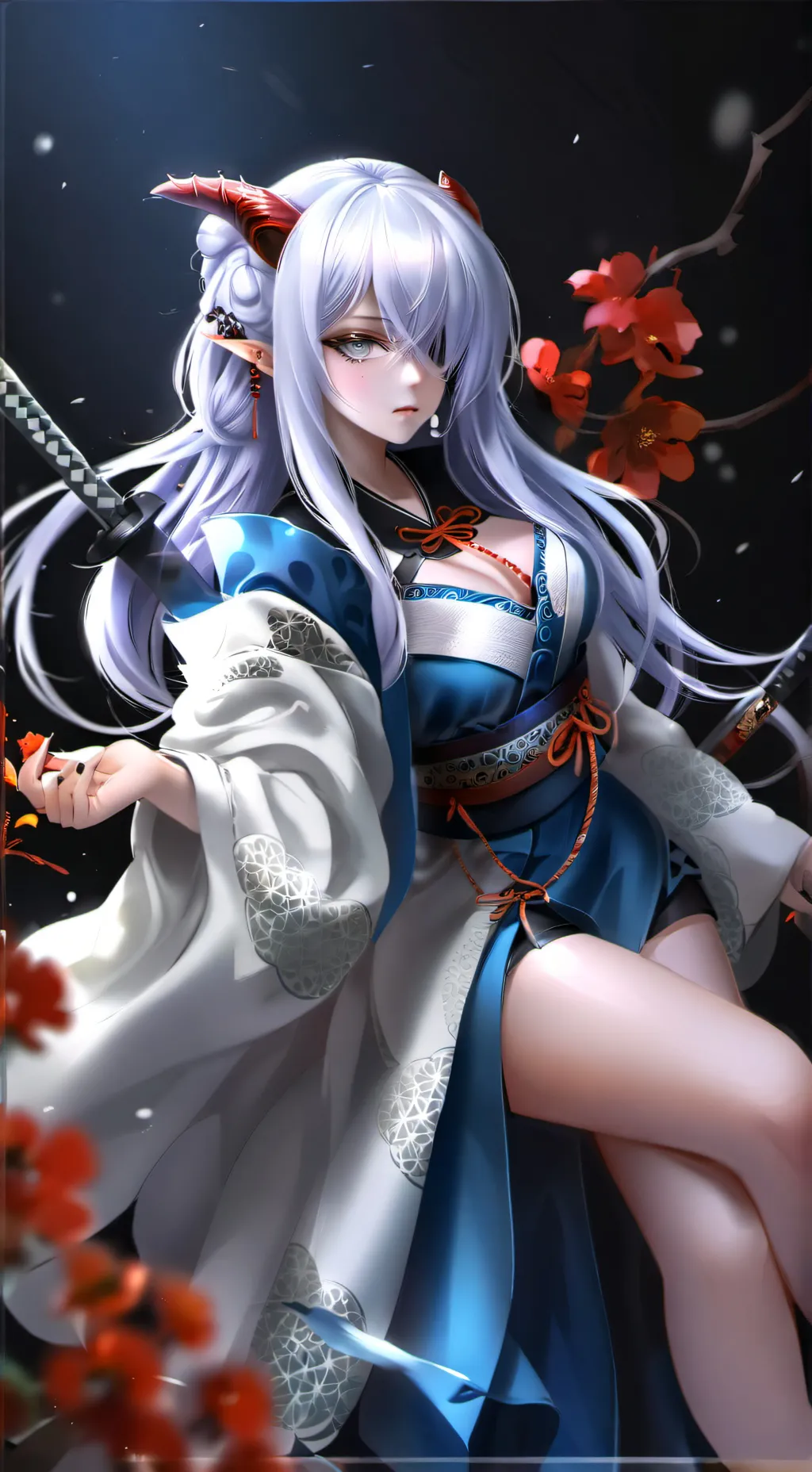 ai character: Uki background