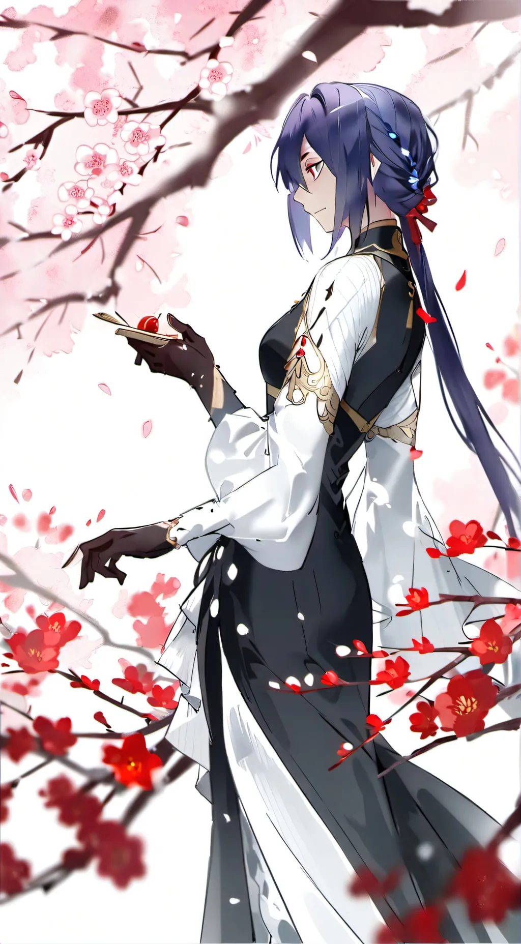 ai character: Himeko amajiki background