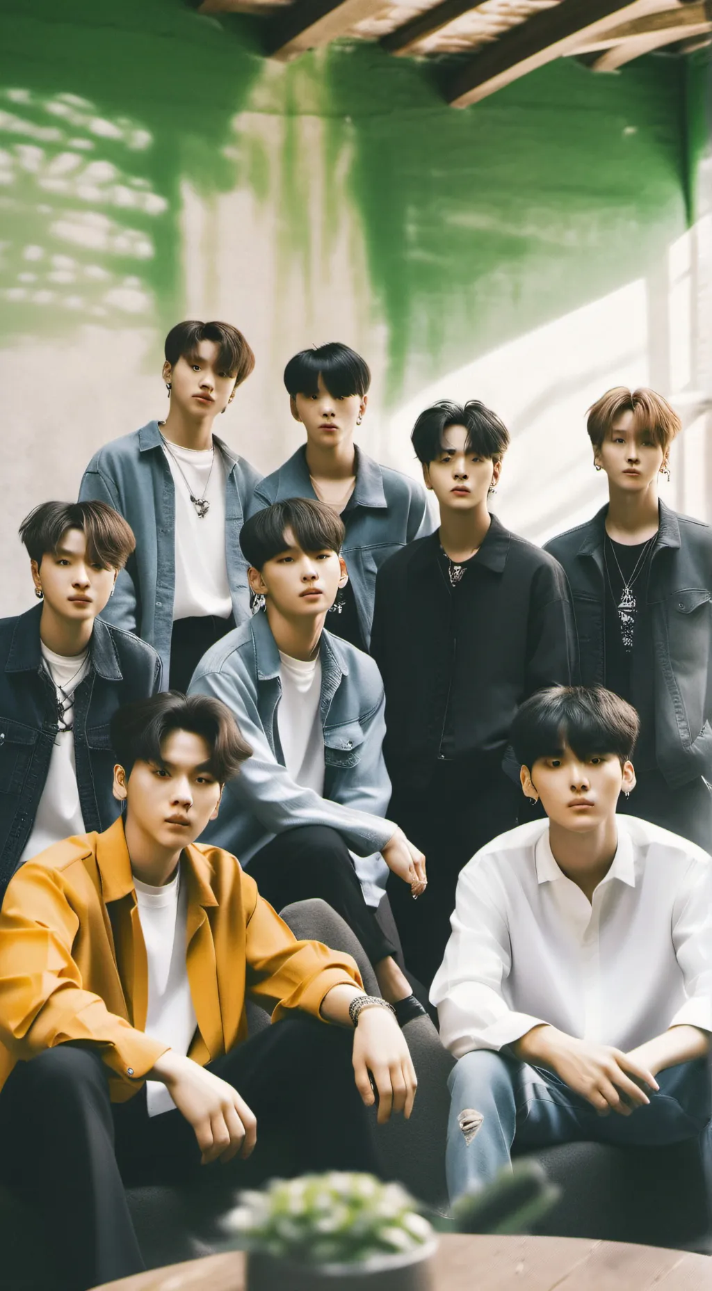 ai character: Stray Kids (Drama) background