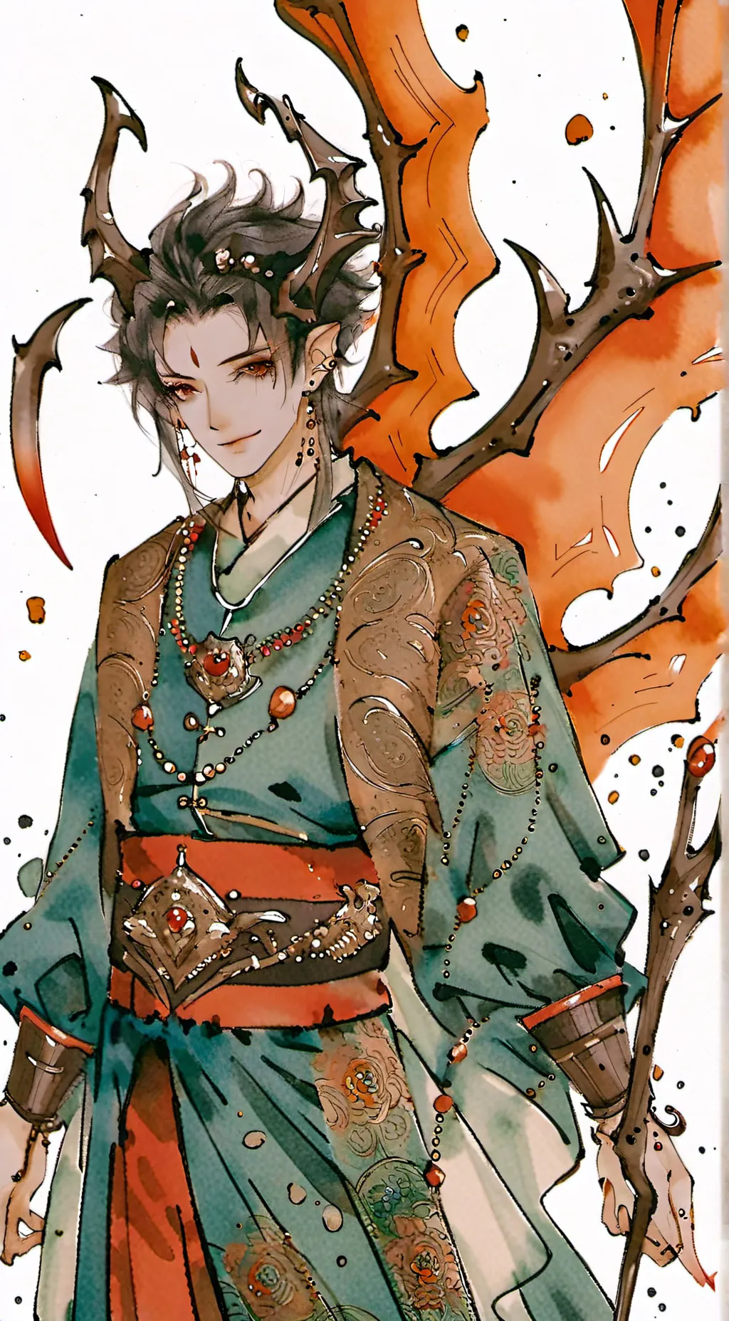 ai character: Alastor  background
