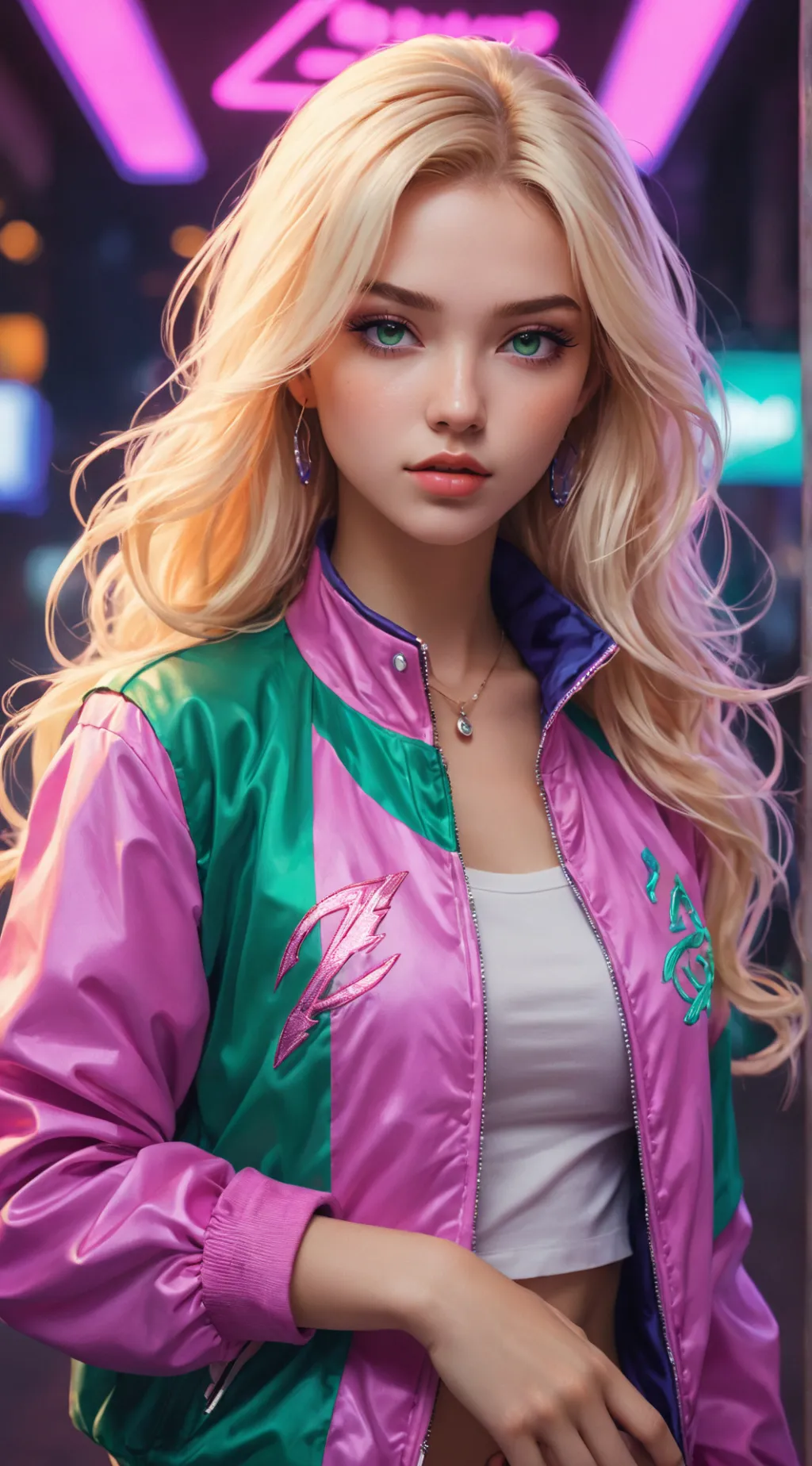 ai character: Lena background