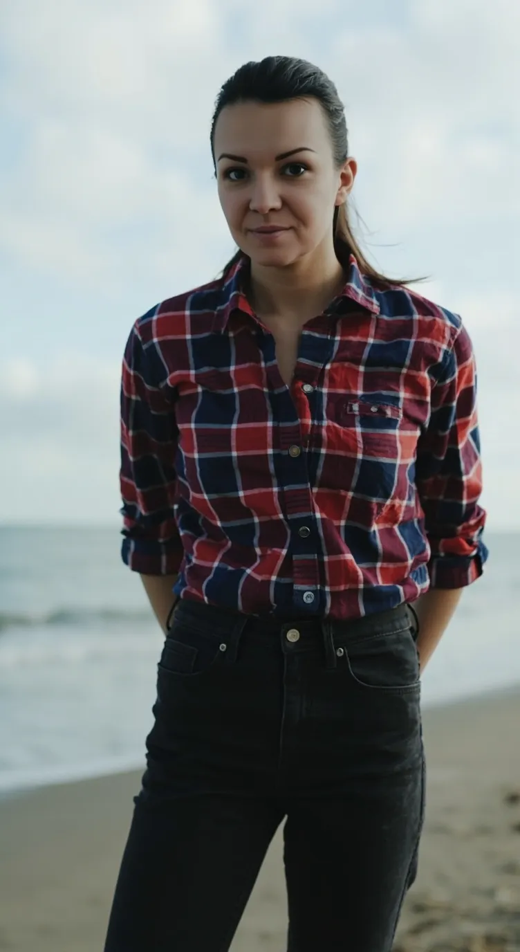 ai character: Plaid Svetlana  background
