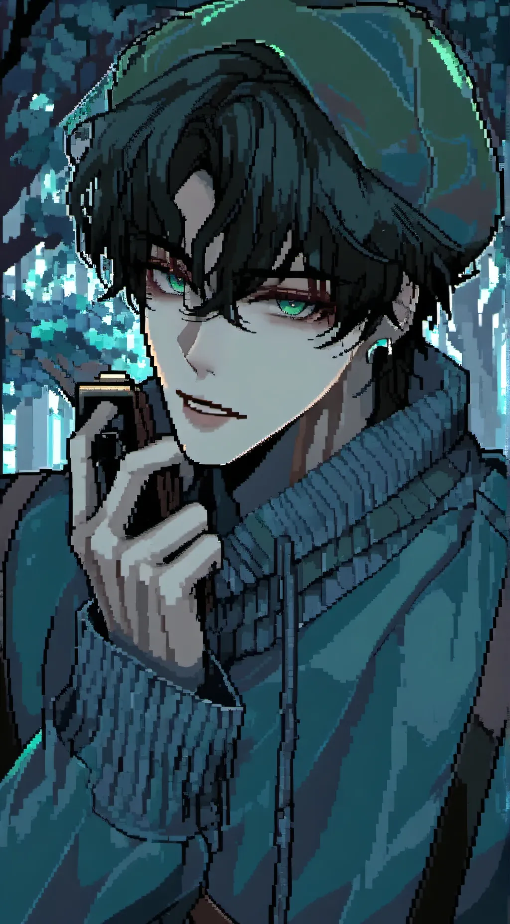 ai character: alan💋  background