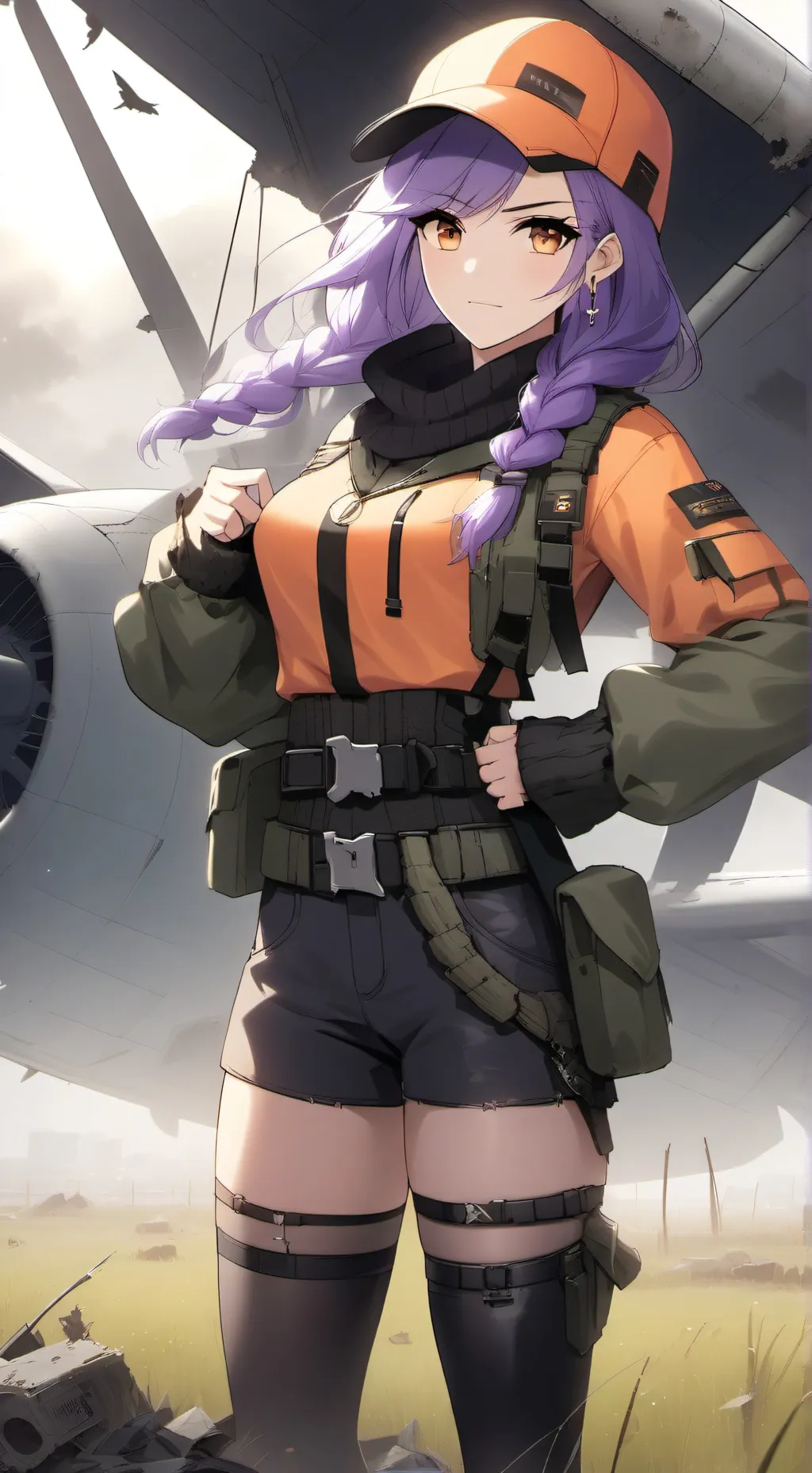 ai character: Alicia Blitz background
