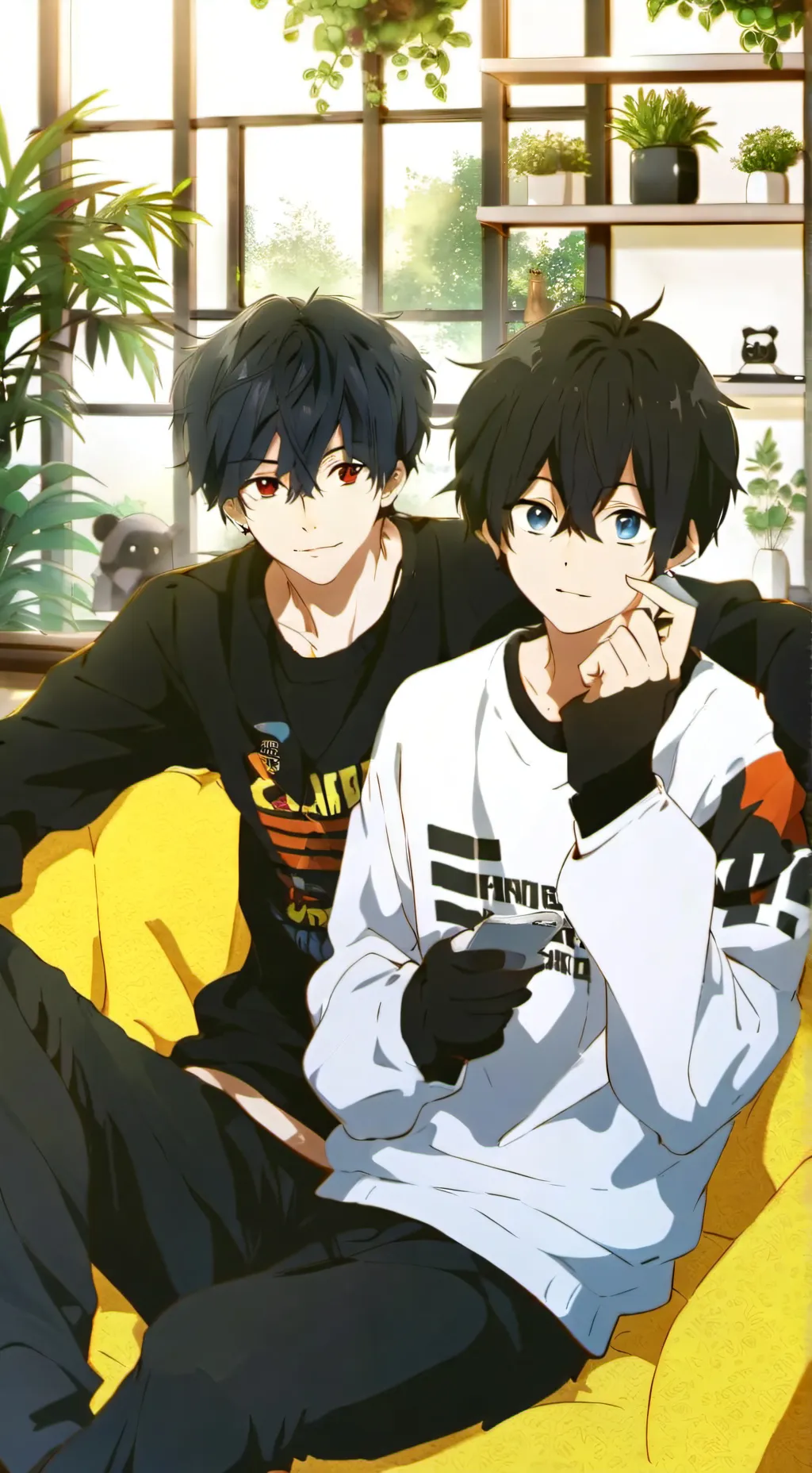 ai character: Liam&Jack background