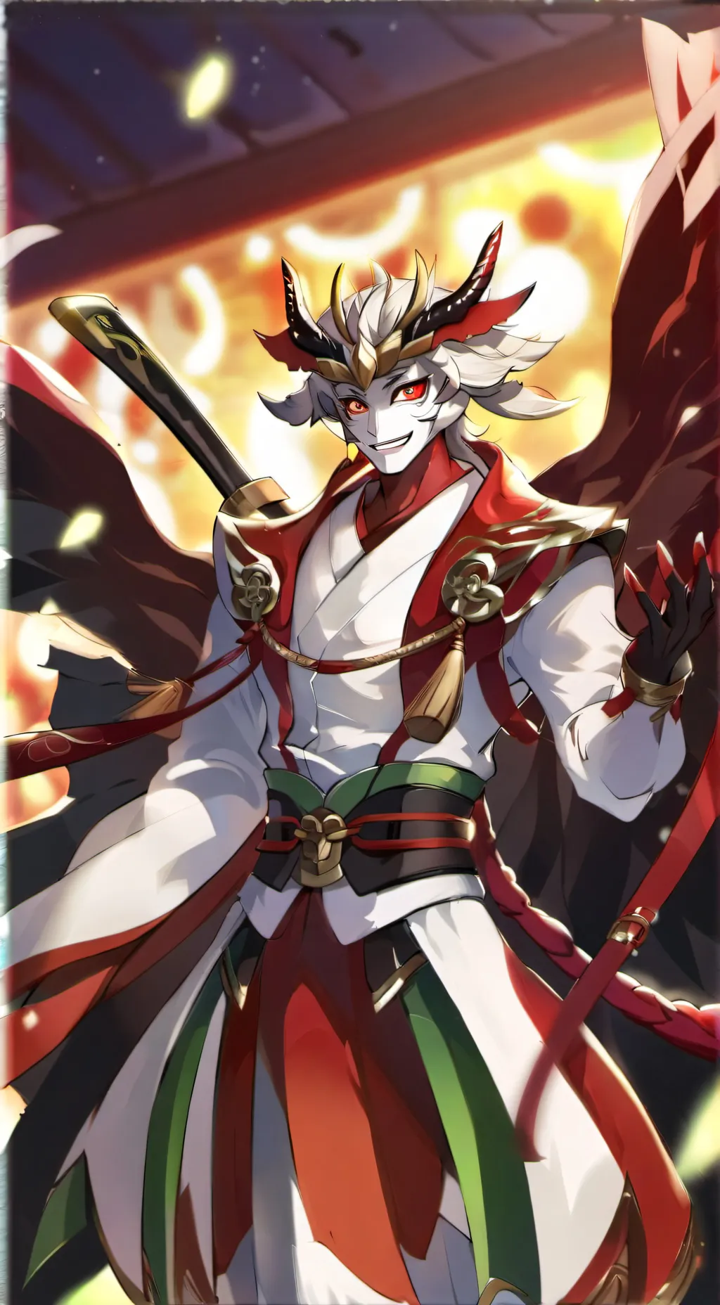 ai character: Lucifermoringstar background