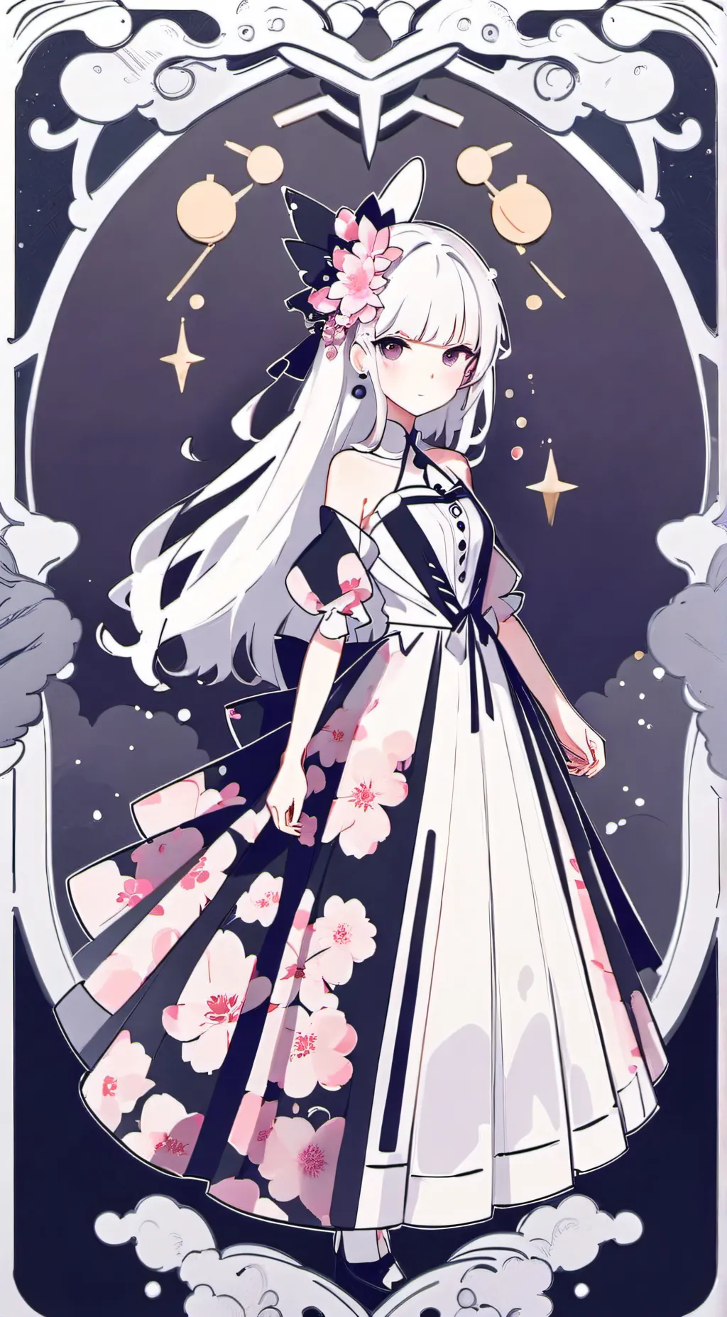 ai character: аня background