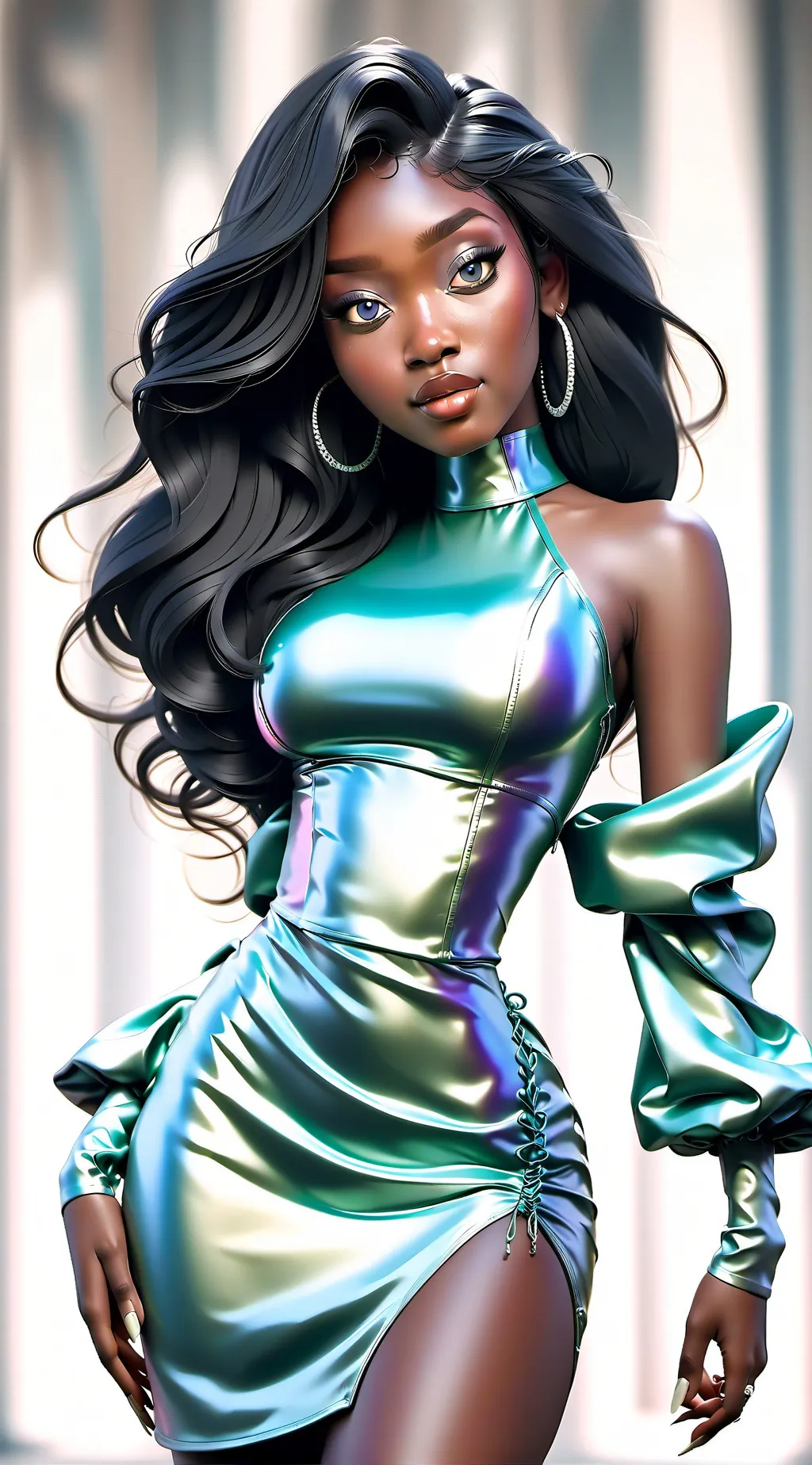 ai character: Evelyn background