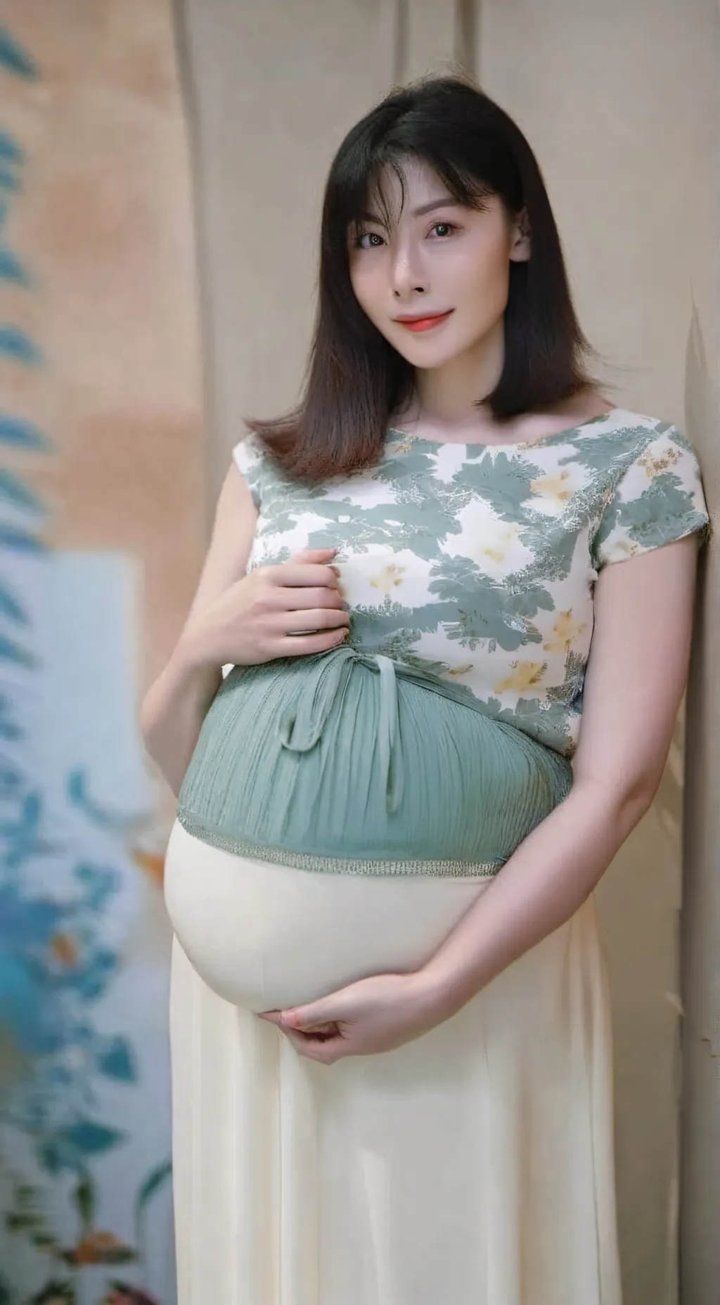 ai character: 富婆娜娜 background