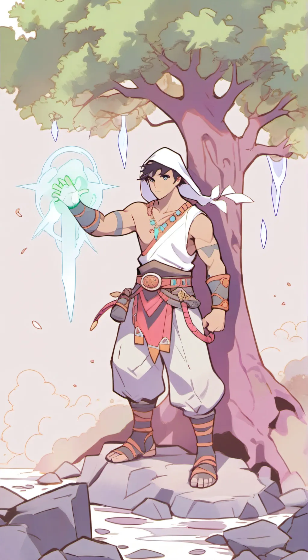 ai character: Jordan background