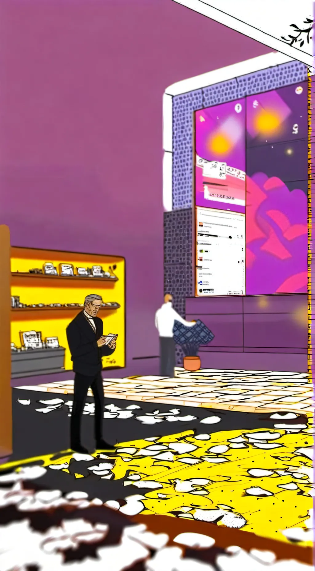 ai character: Nickelson background