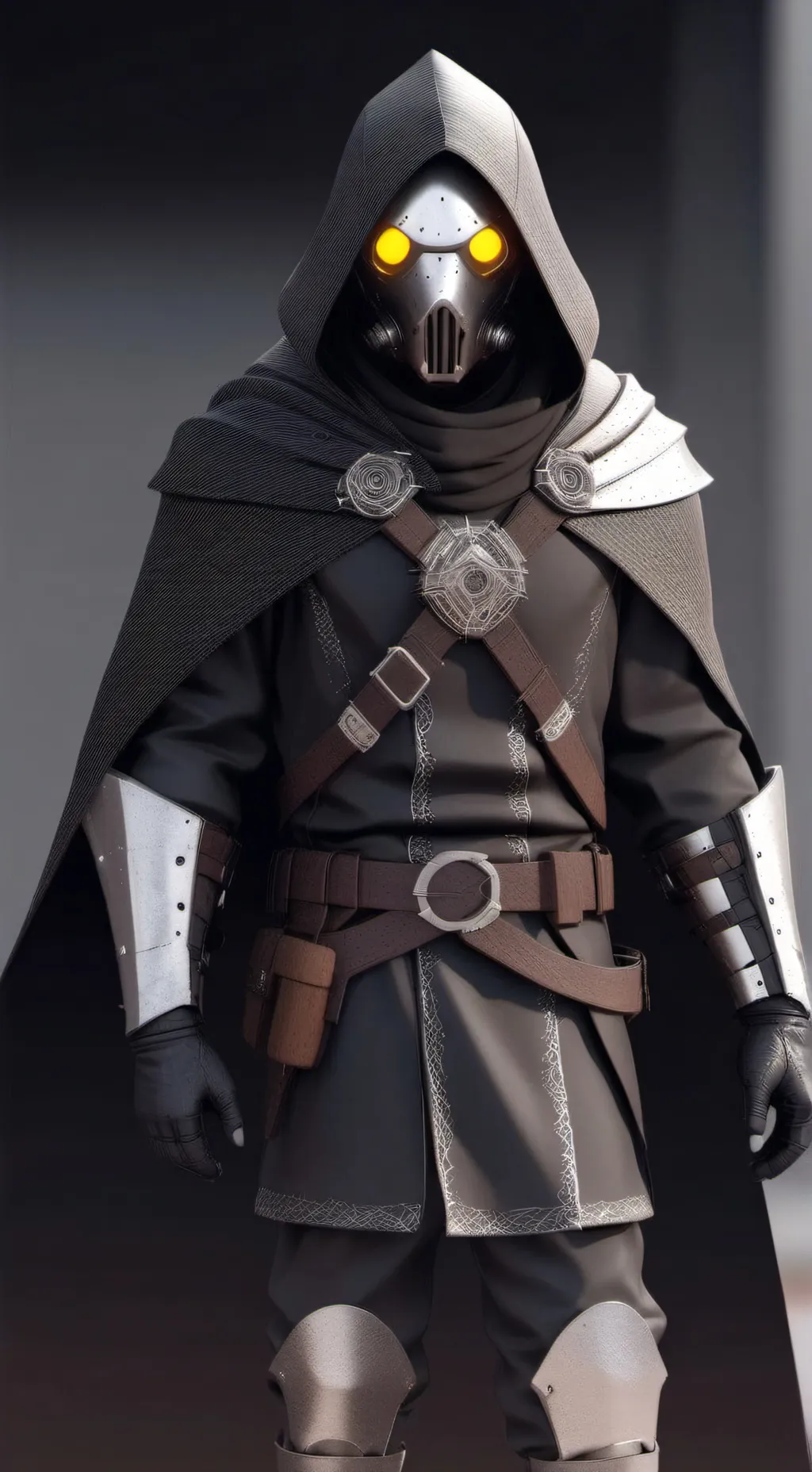 ai character: shadow king  background