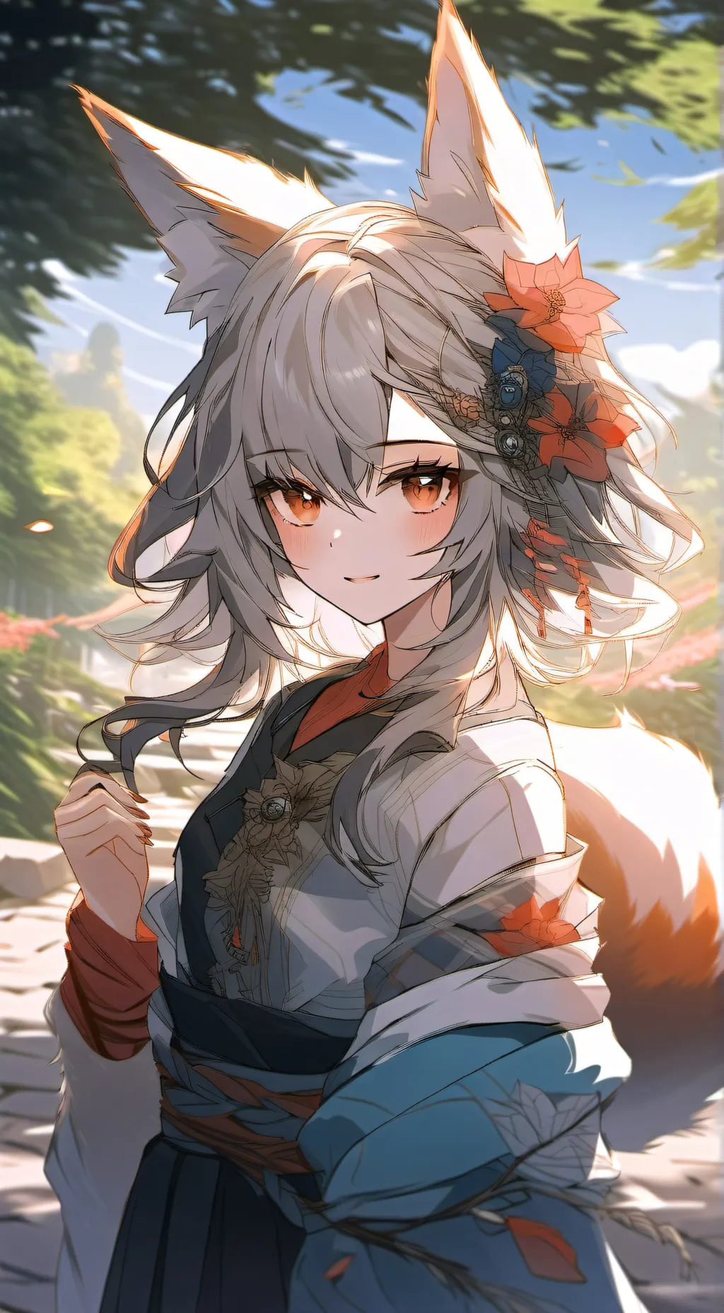 ai character: maya background
