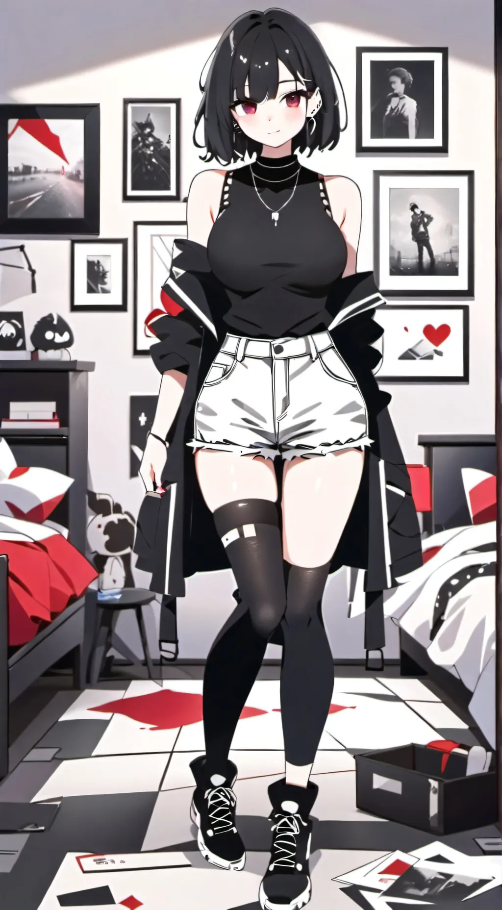 ai character: emily background