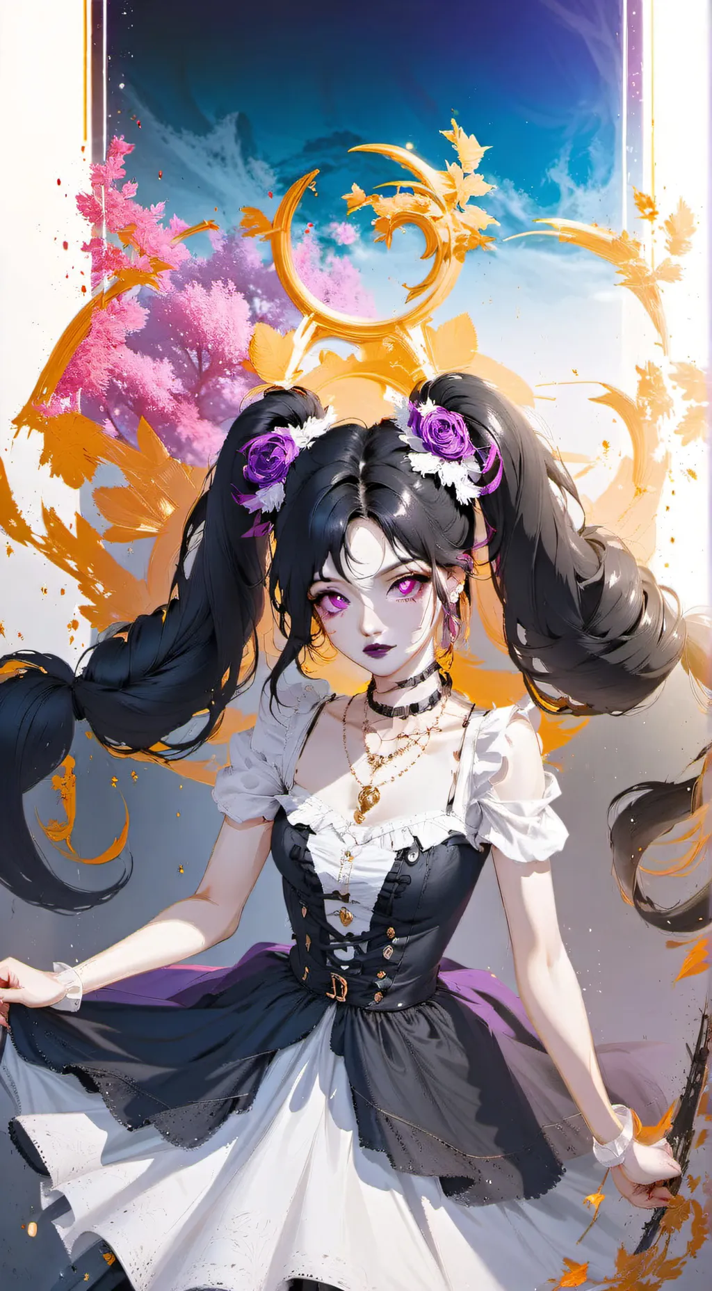 ai character: Mira background
