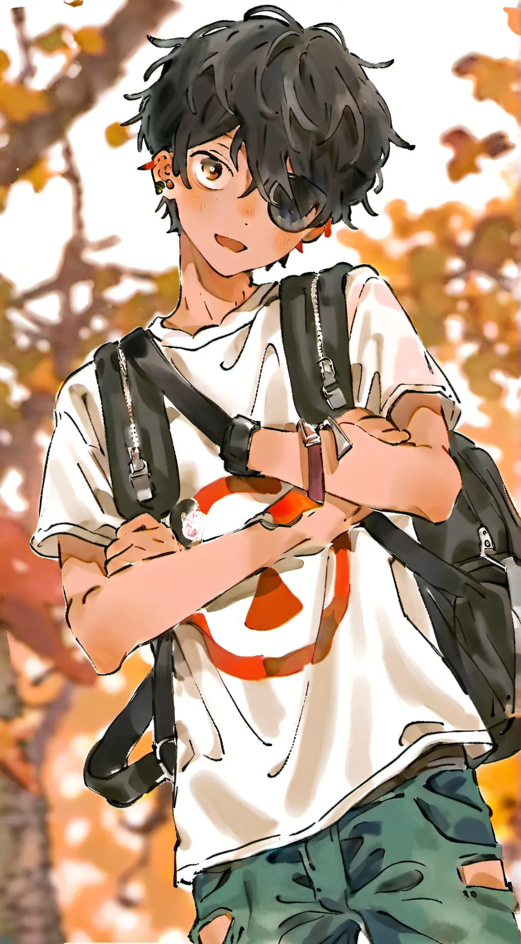 ai character: Hallow background