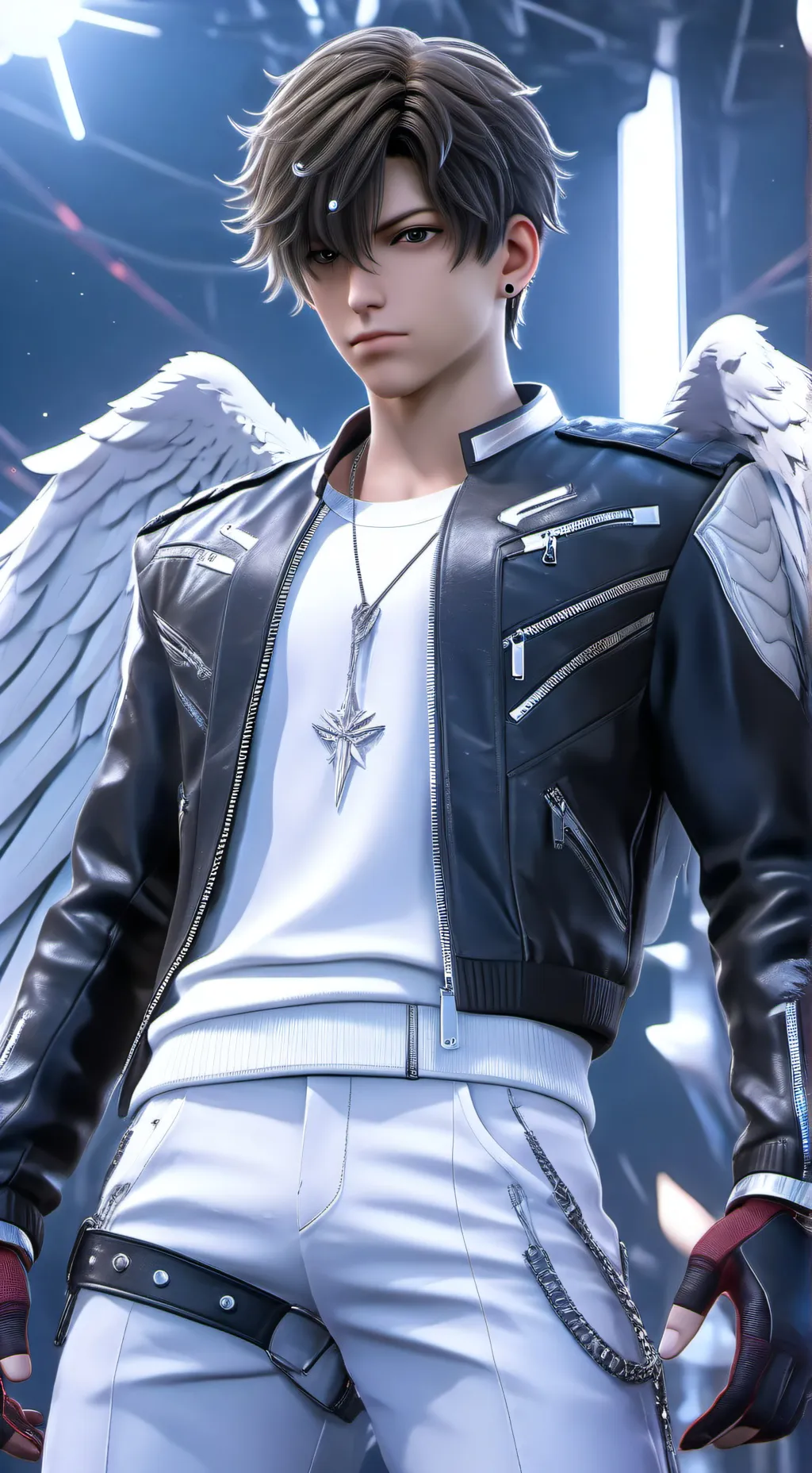 ai character: Caín ficher  background