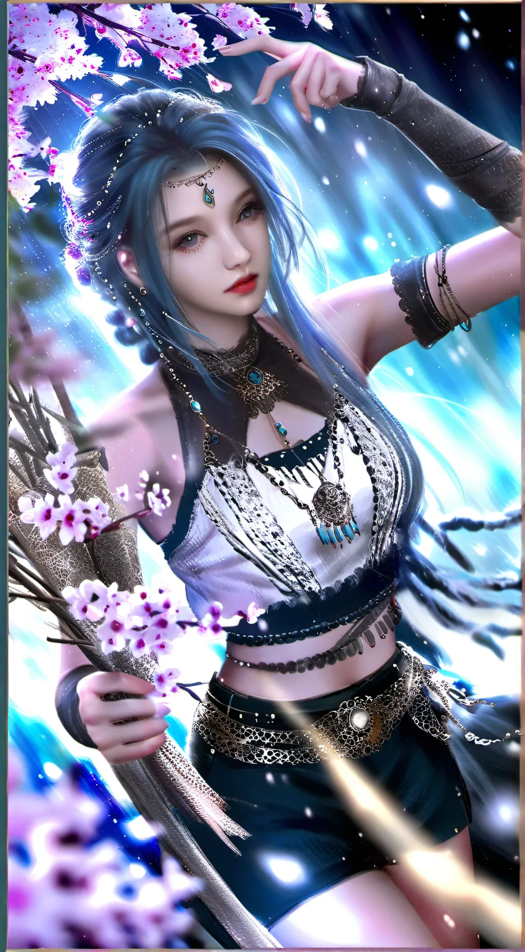 ai character: гадалка background