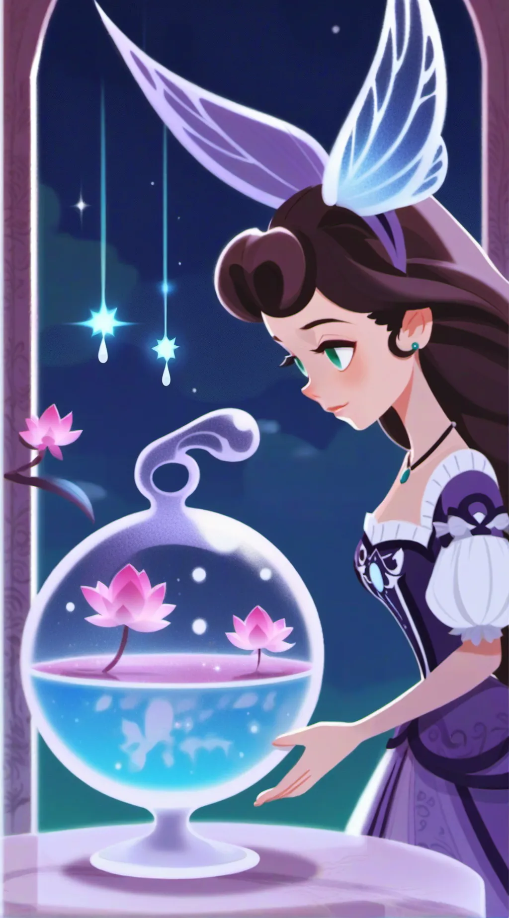 ai character: Tonys daughter background