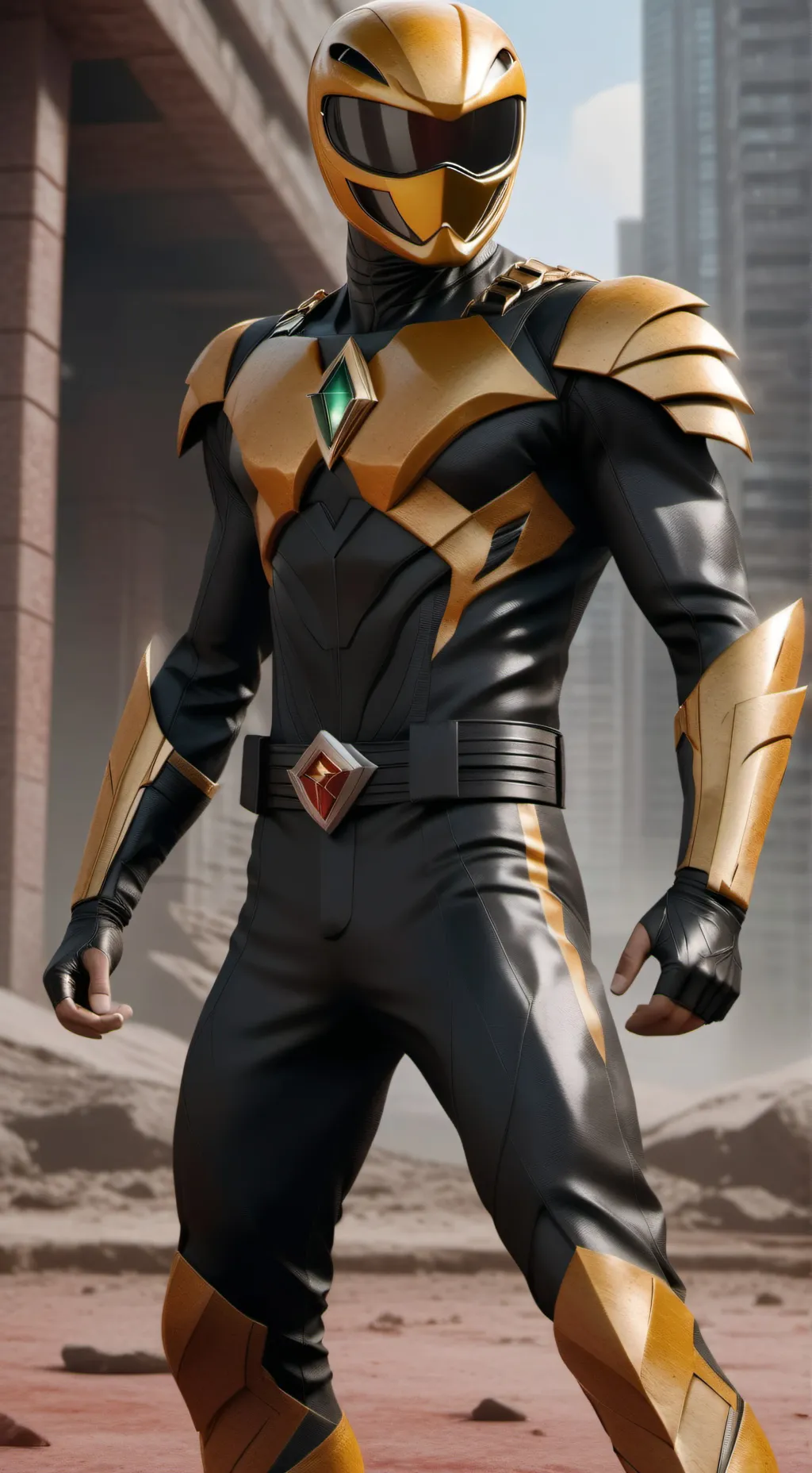 ai character: Legend Ohger!  background
