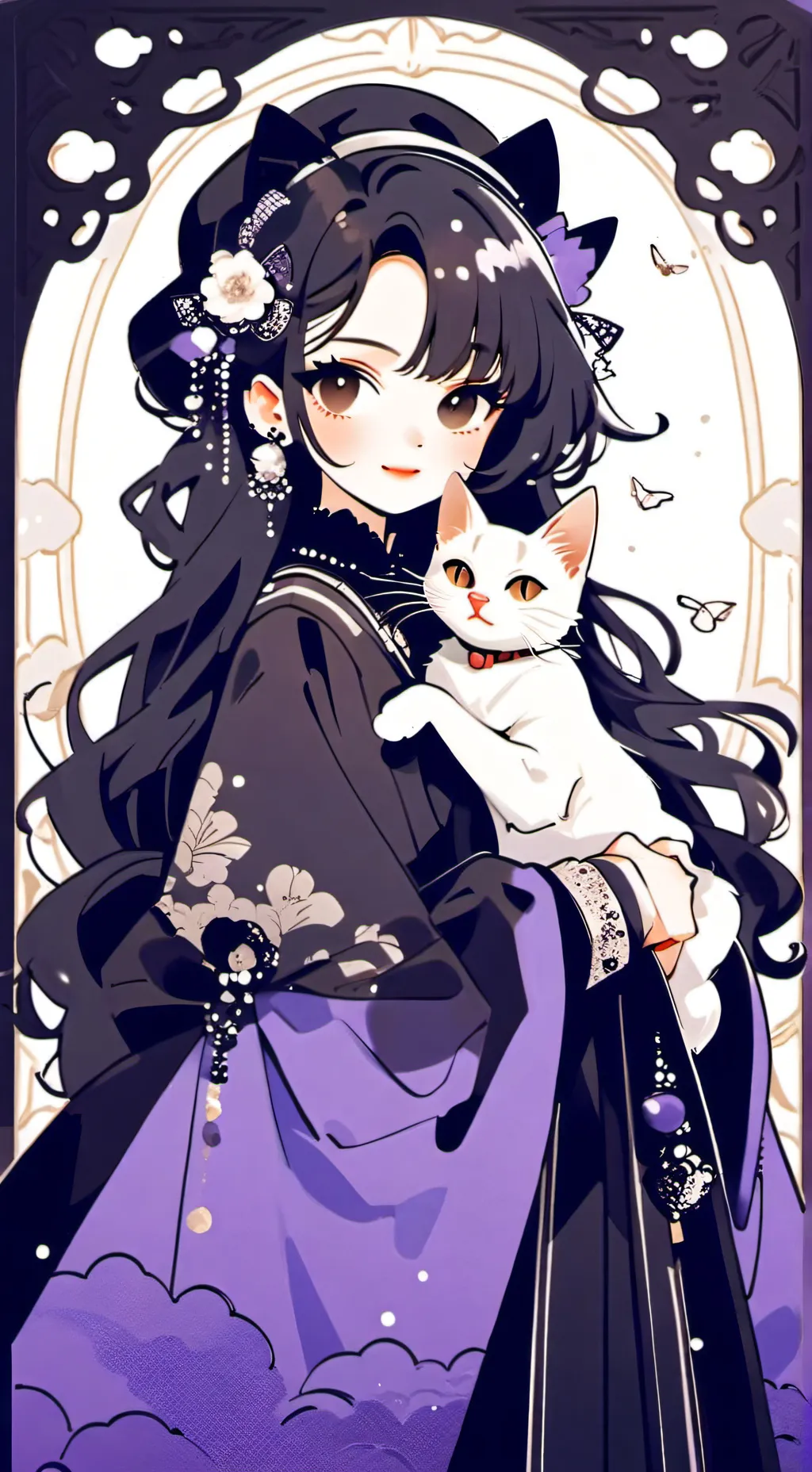 ai character: kat background