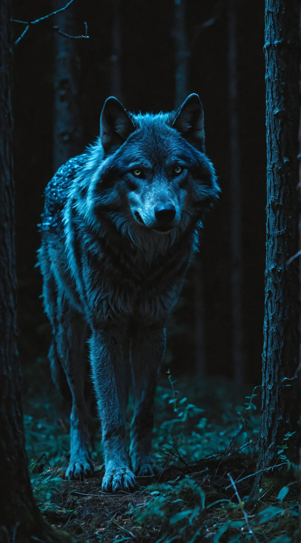 Talkie AI - Chat with Blue Wolf