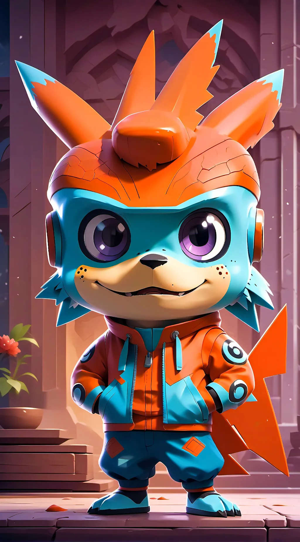 ai character: yadel background